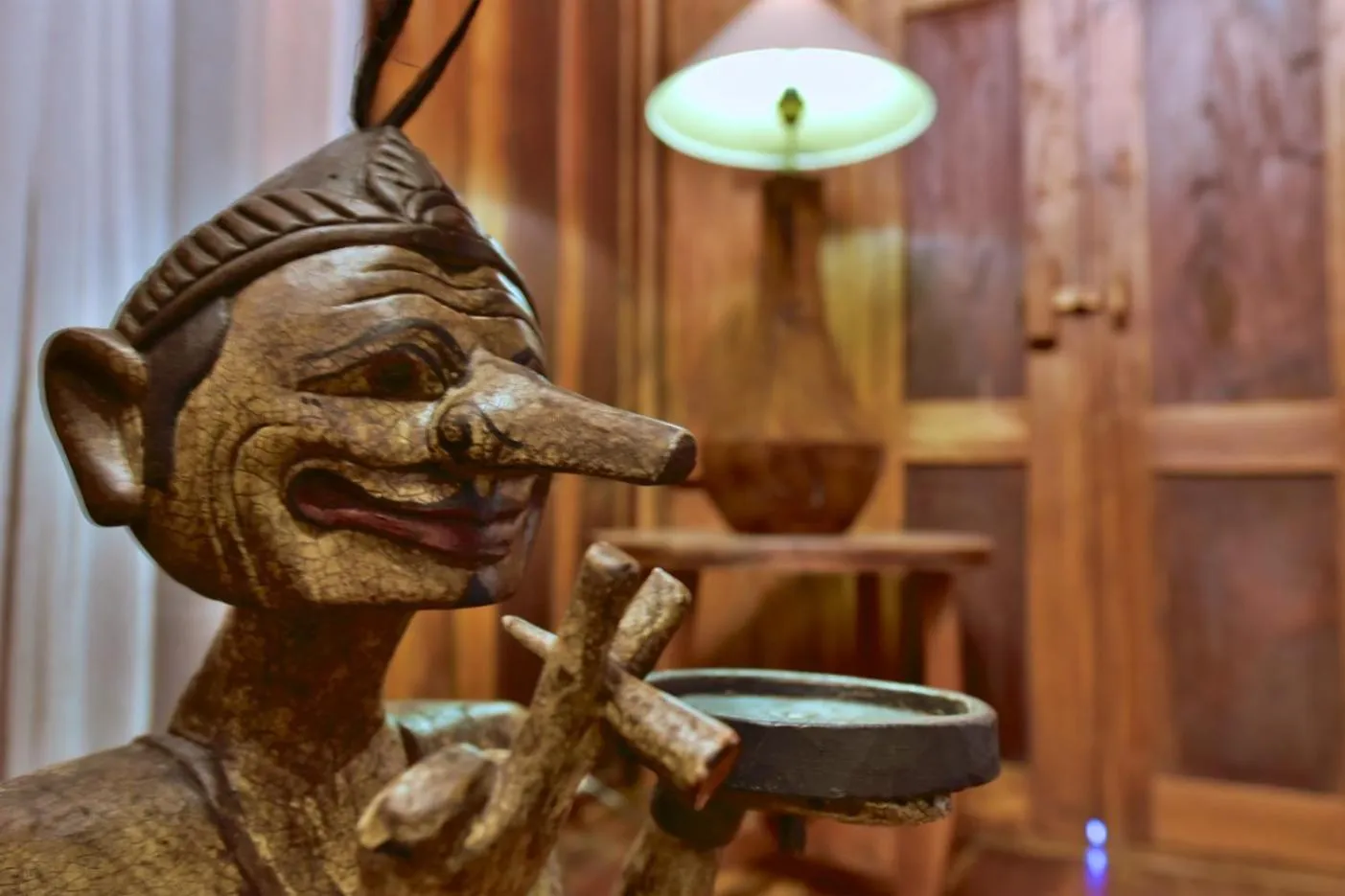 Decorative detail in Joglo Exotico