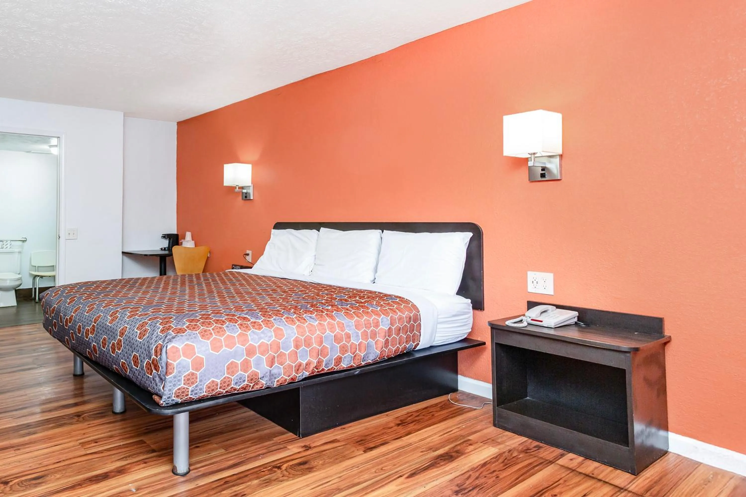 Bedroom, Bed in Relax Inn by OYO Columbus OH I 70