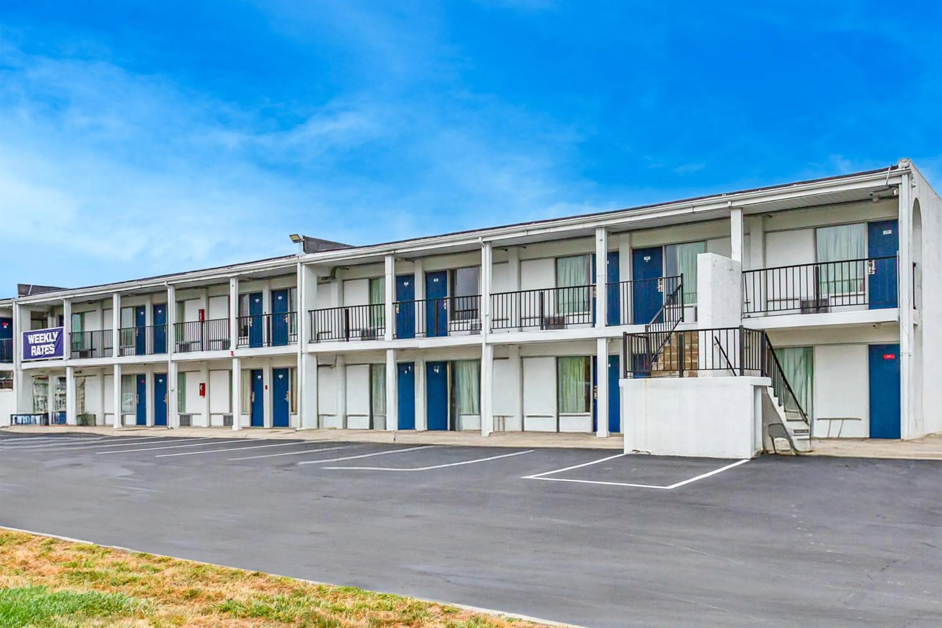 Property building in Relax Inn by OYO Columbus OH I 70