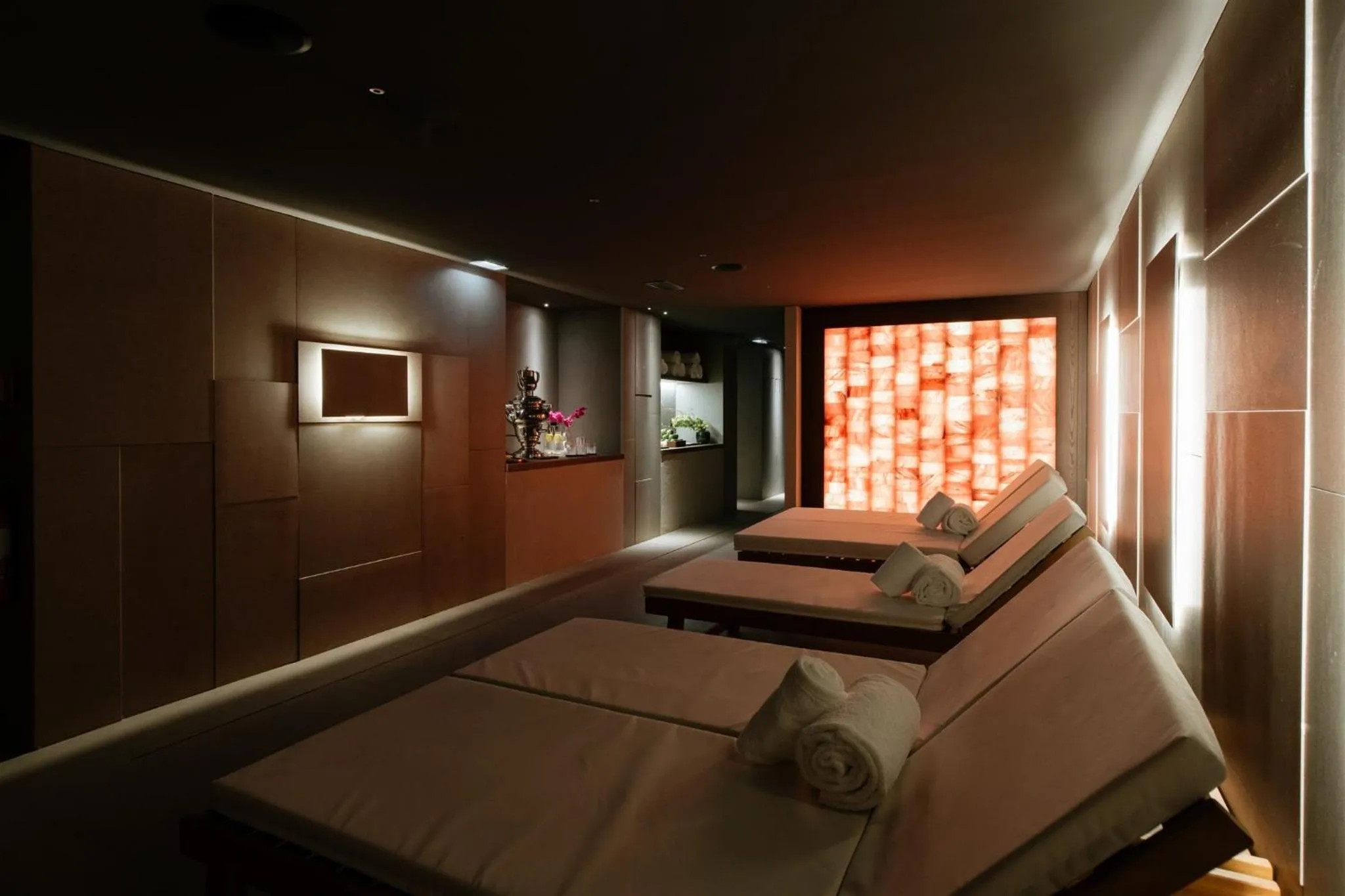 Spa and wellness centre/facilities, Bed in Boscolo Nice Hotel & Spa