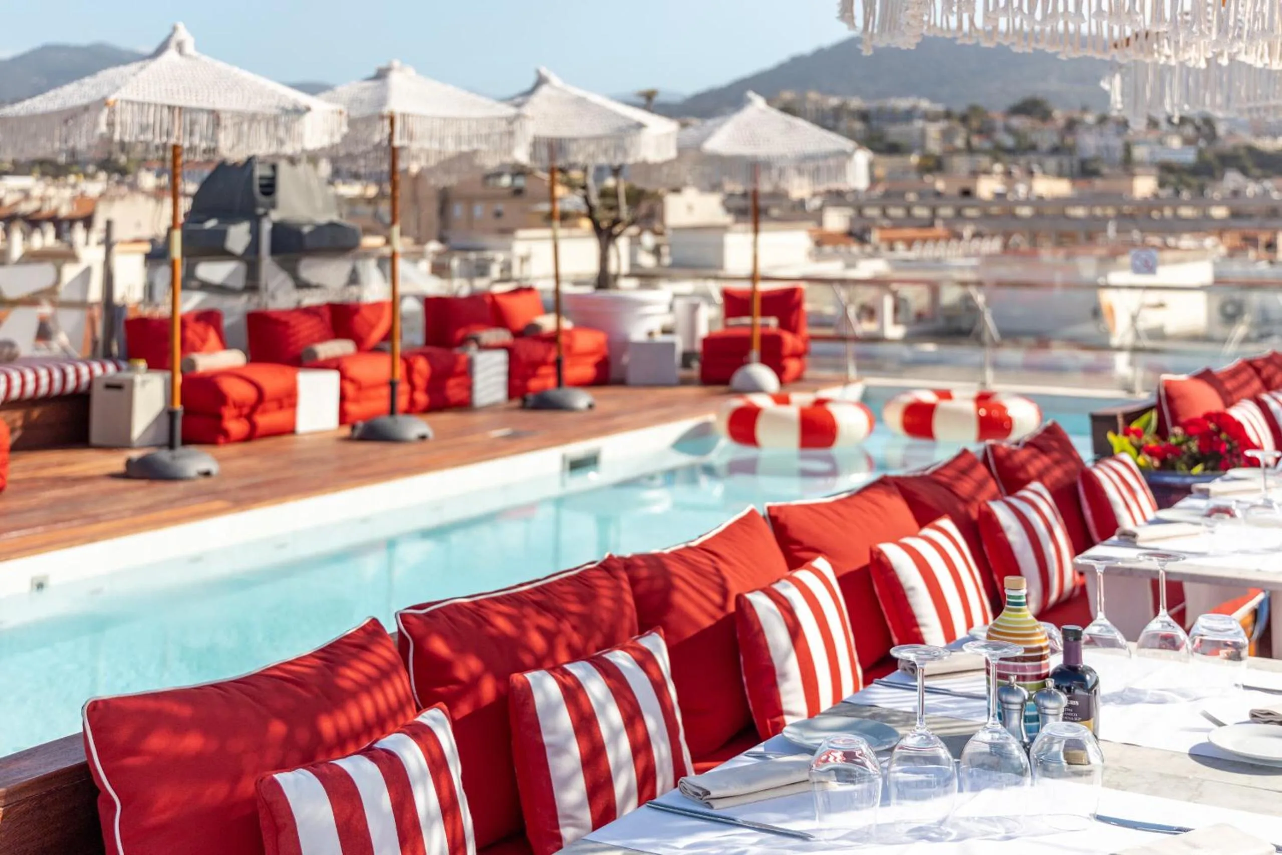 Swimming pool in Boscolo Nice Hotel & Spa