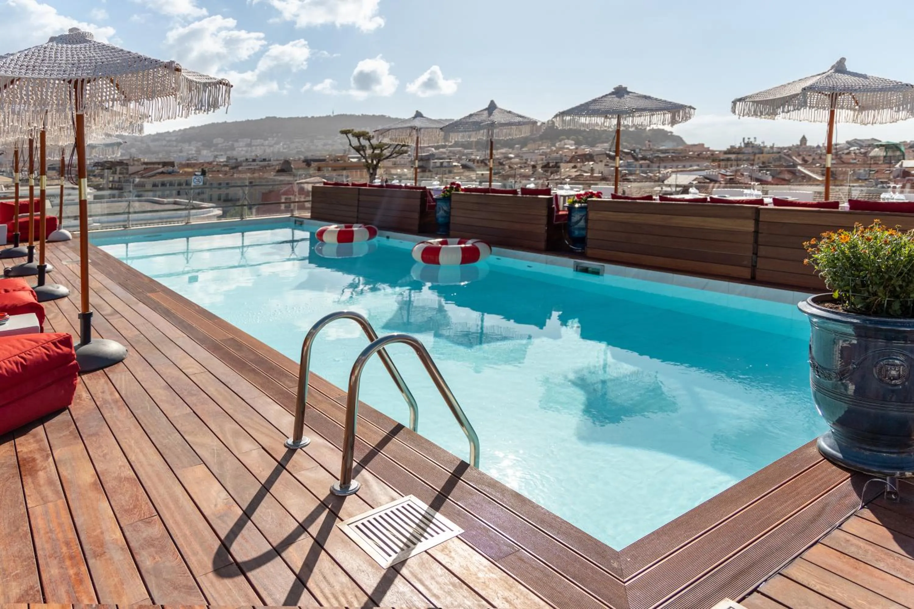 Swimming pool in Boscolo Nice Hotel & Spa