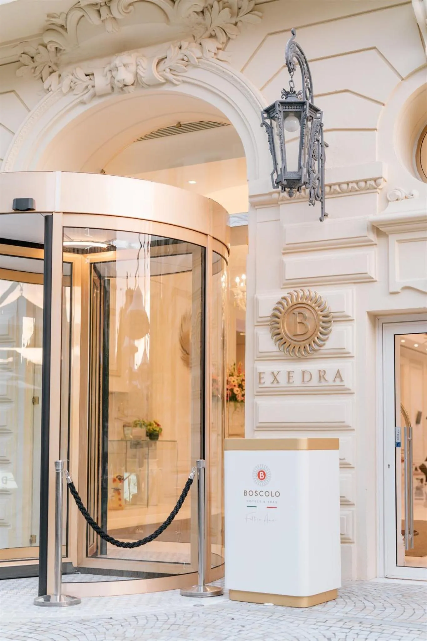 Facade/entrance in Boscolo Nice Hotel & Spa