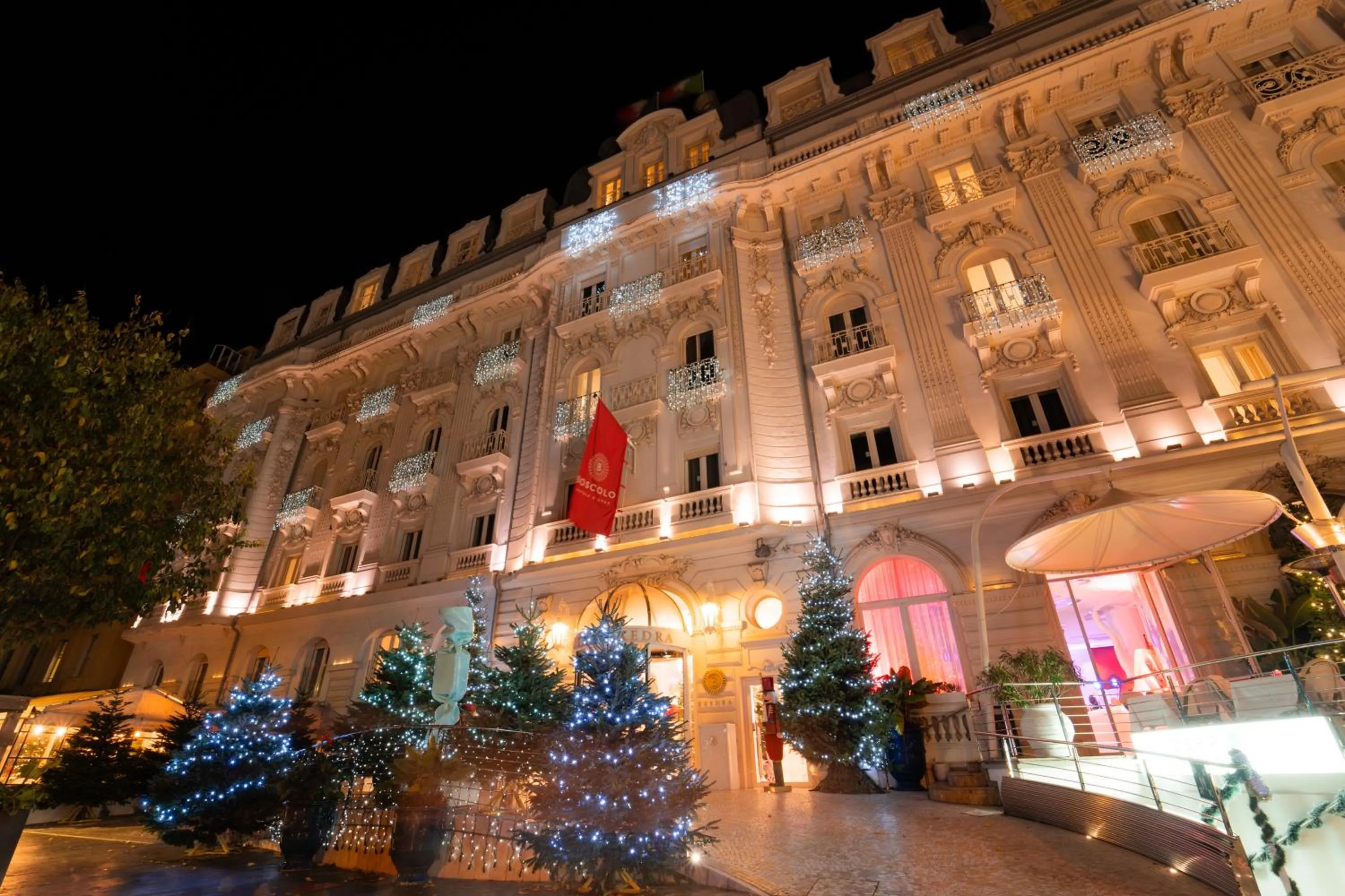 Facade/entrance in Boscolo Nice Hotel & Spa