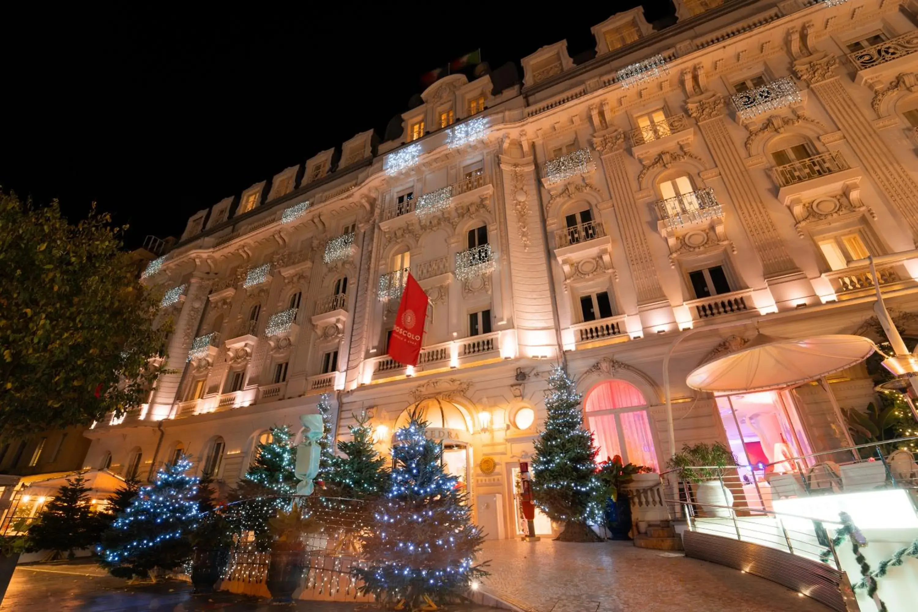Facade/entrance in Boscolo Nice Hotel & Spa Facade/entrance in Boscolo Nice Hotel & Spa