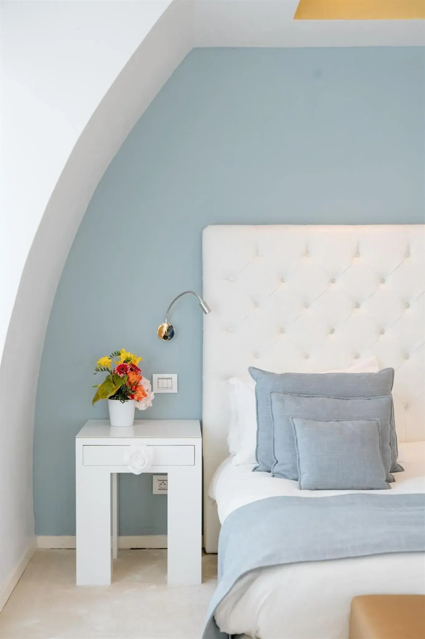 Bed in Boscolo Nice Hotel & Spa Bed in Boscolo Nice Hotel & Spa