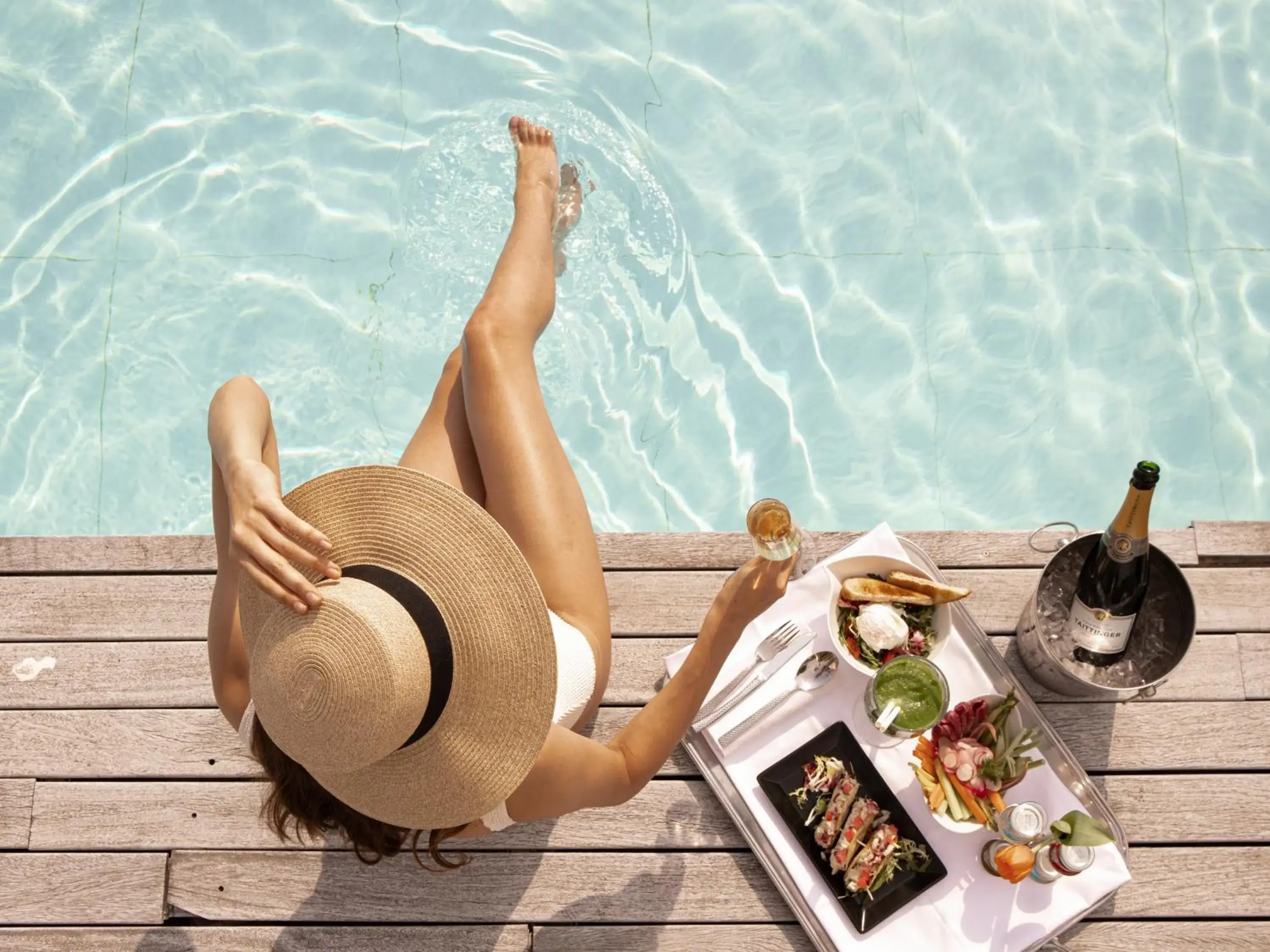 Swimming pool in Boscolo Nice Hotel & Spa Swimming pool in Boscolo Nice Hotel & Spa