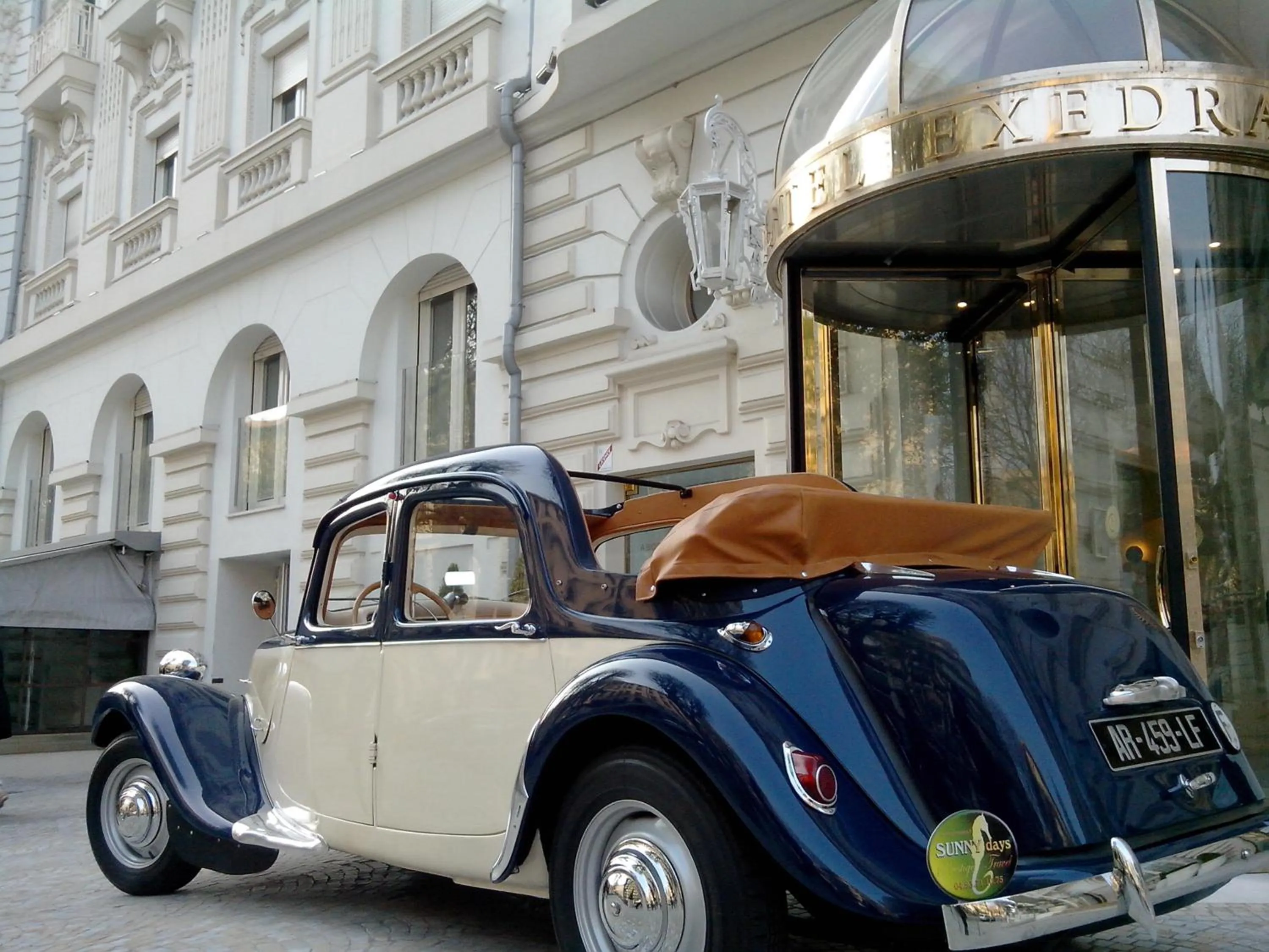 Facade/entrance in Boscolo Nice Hotel & Spa
