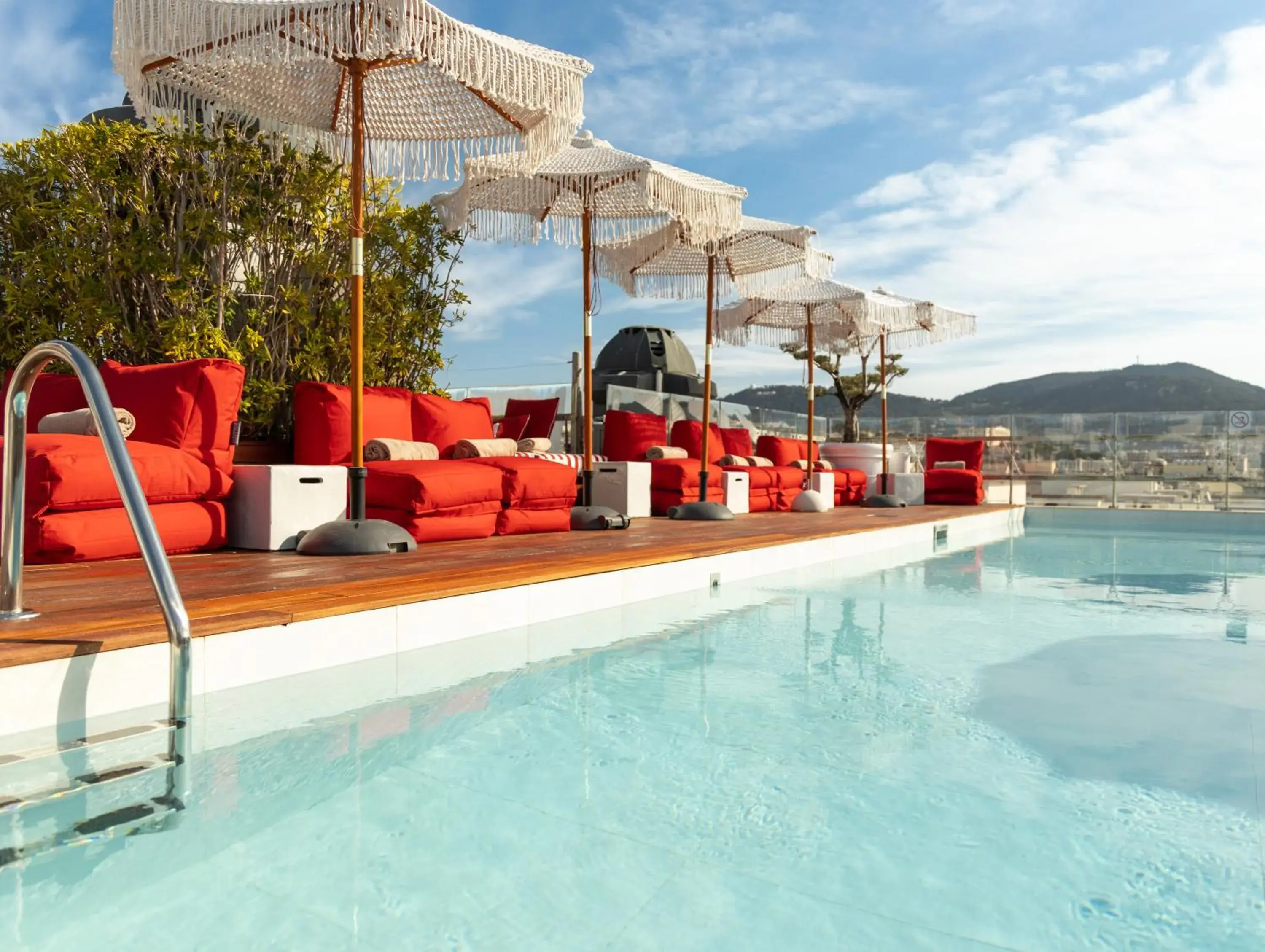 Swimming pool in Boscolo Nice Hotel & Spa Swimming pool in Boscolo Nice Hotel & Spa