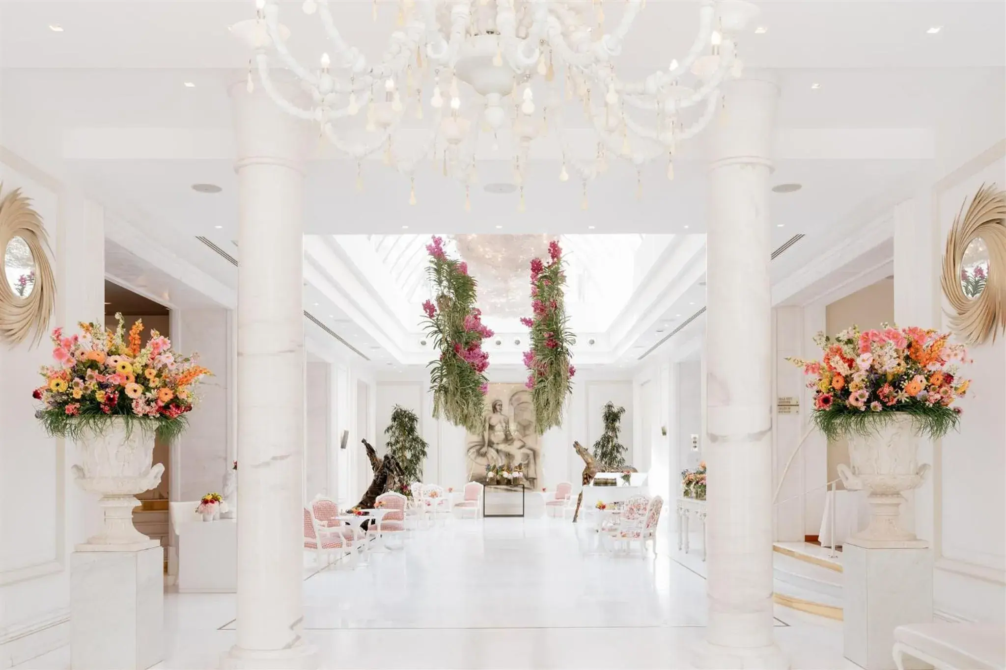 Lobby or reception in Boscolo Nice Hotel & Spa Lobby or reception in Boscolo Nice Hotel & Spa