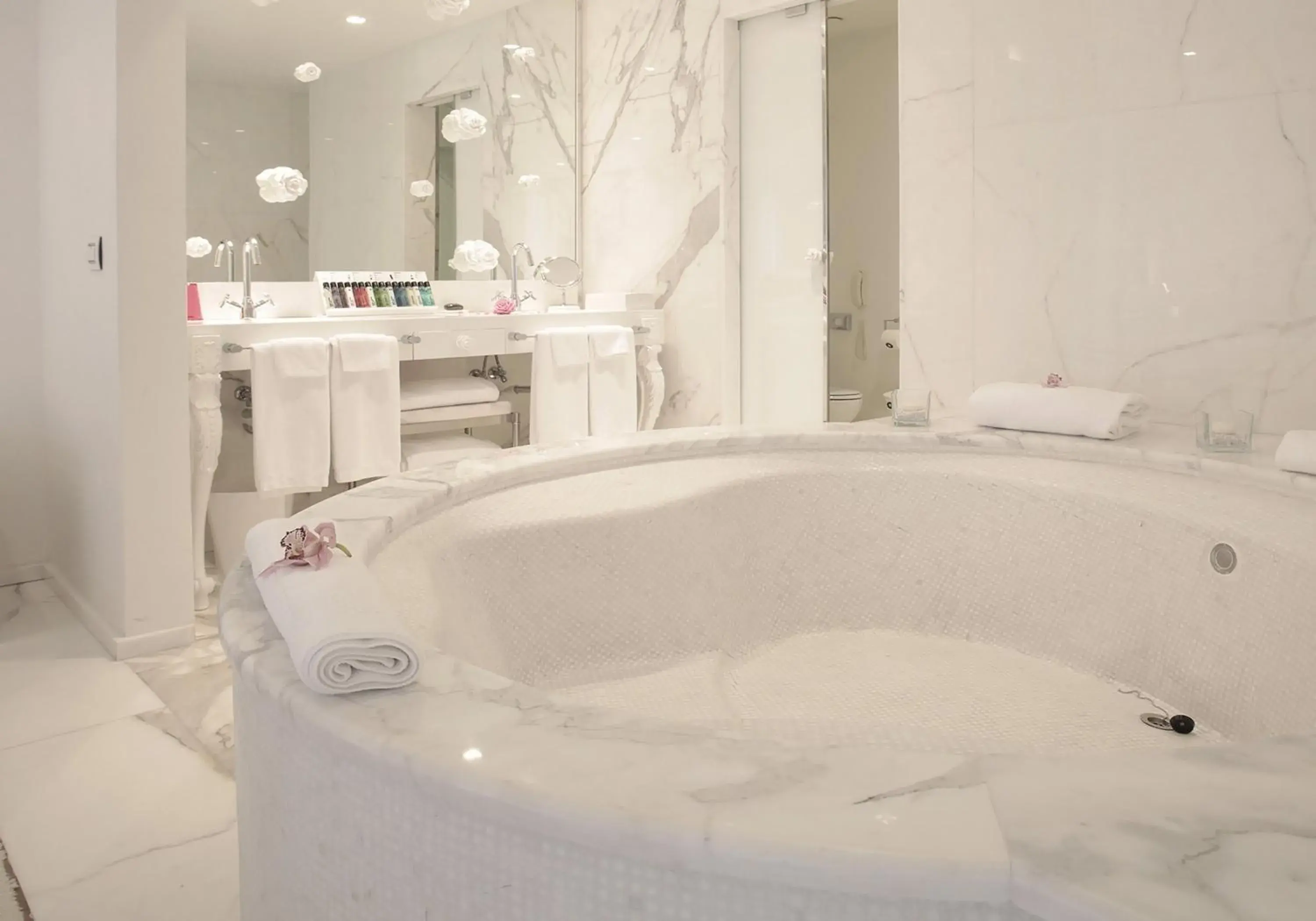 Bathroom in Boscolo Nice Hotel & Spa Bathroom in Boscolo Nice Hotel & Spa