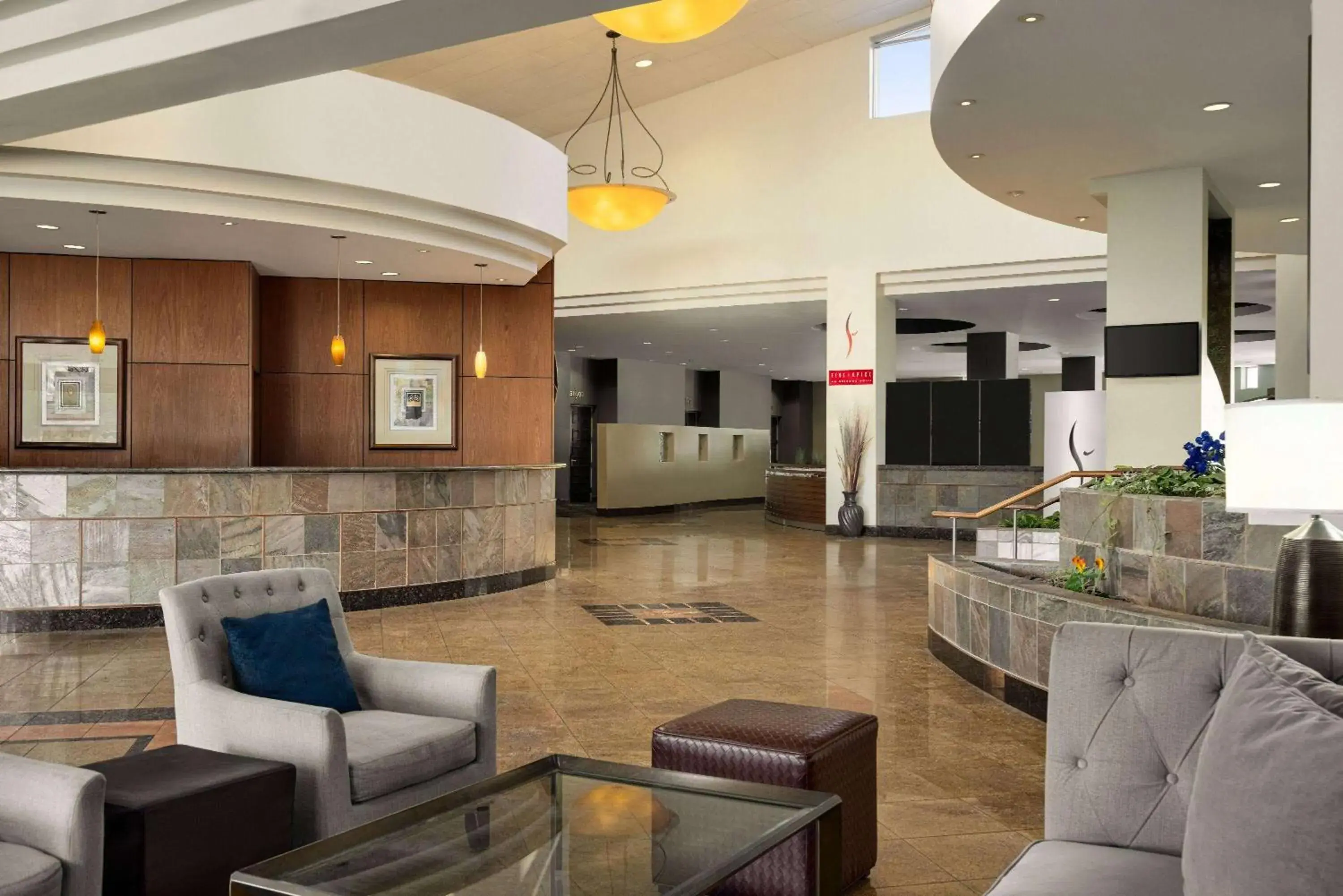 Lobby or reception in Wyndham Phoenix Airport - Tempe Lobby or reception in Wyndham Phoenix Airport - Tempe