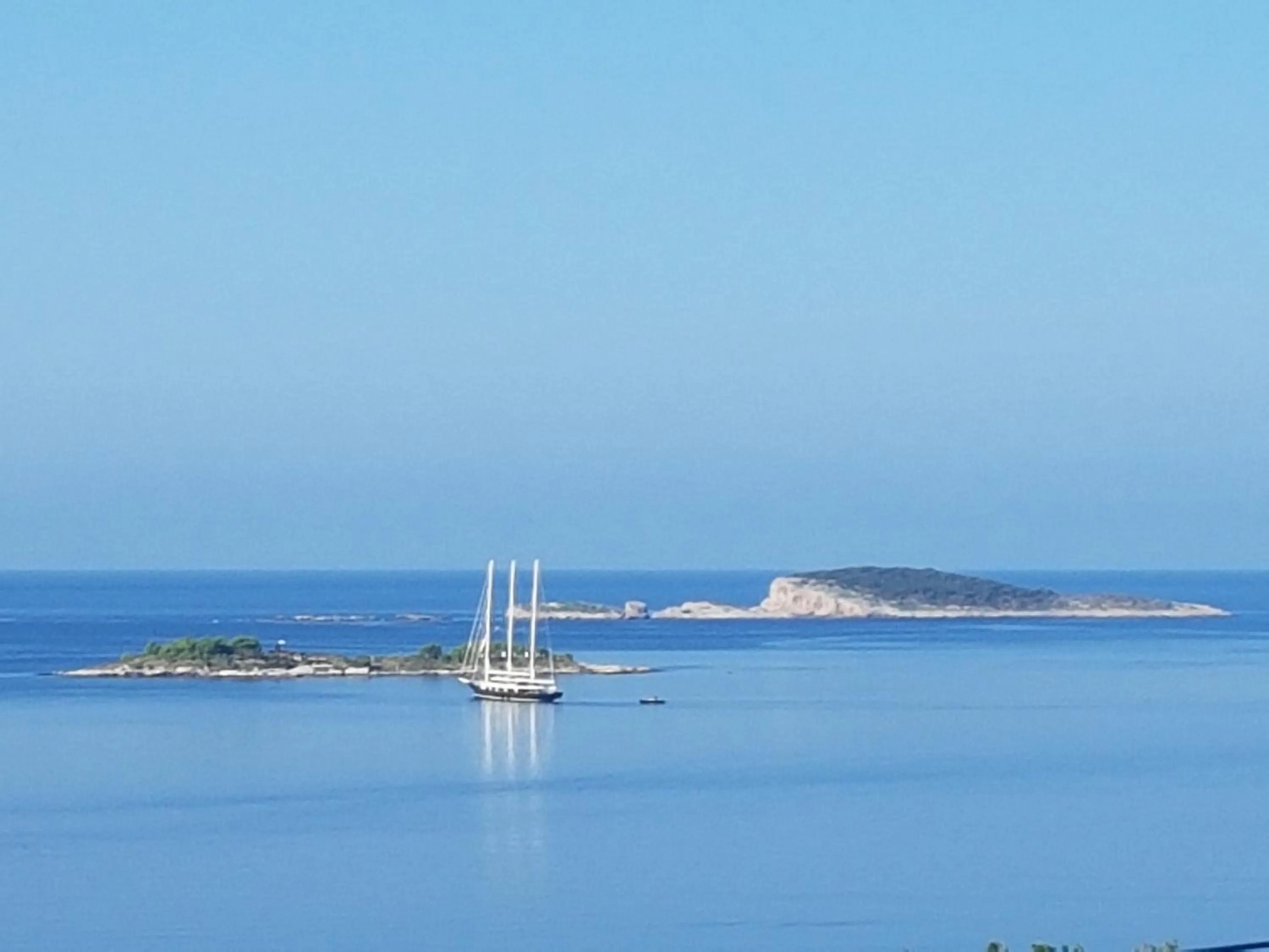 Sea view in Apartments Villa Maria