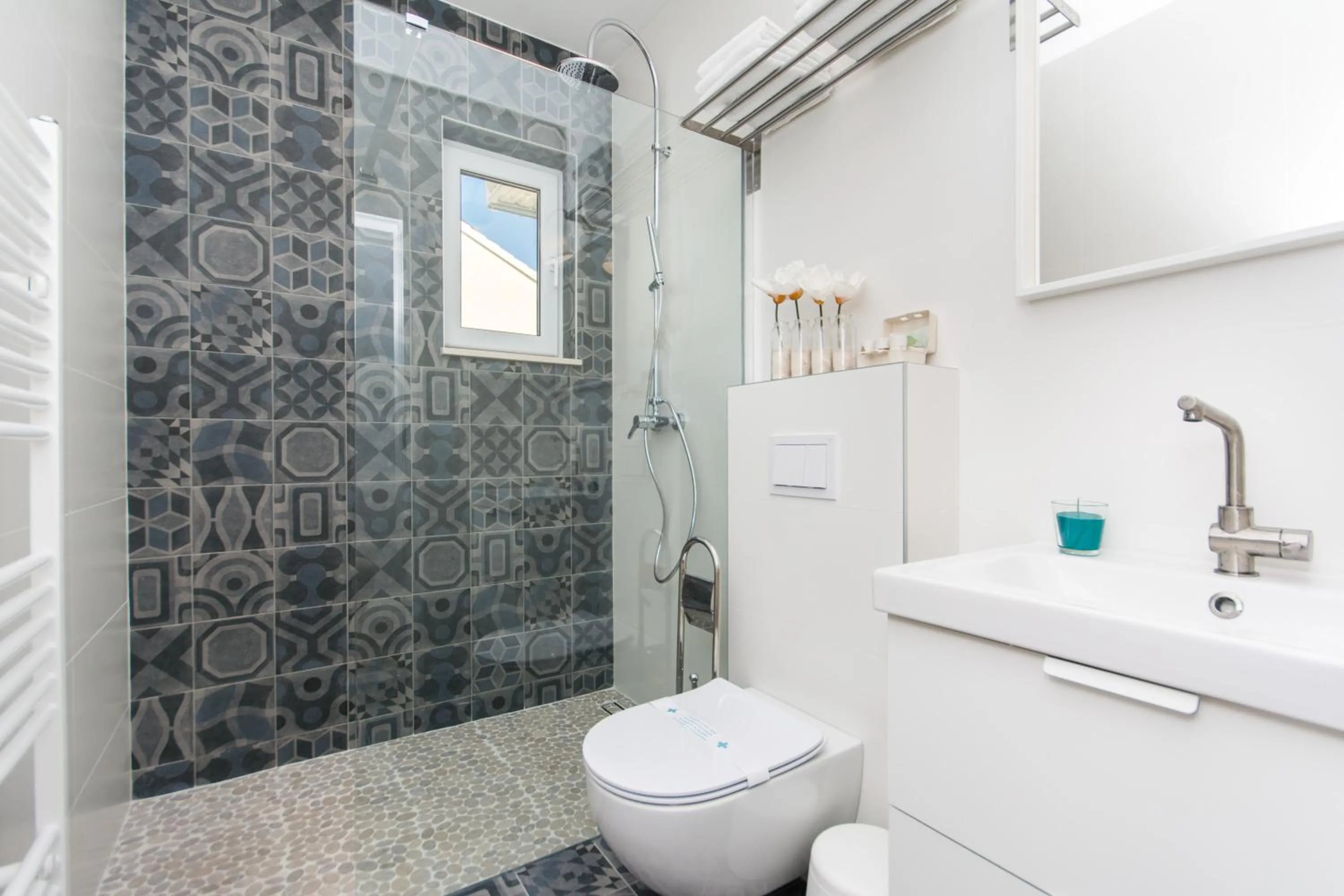 Shower in Apartments Villa Maria