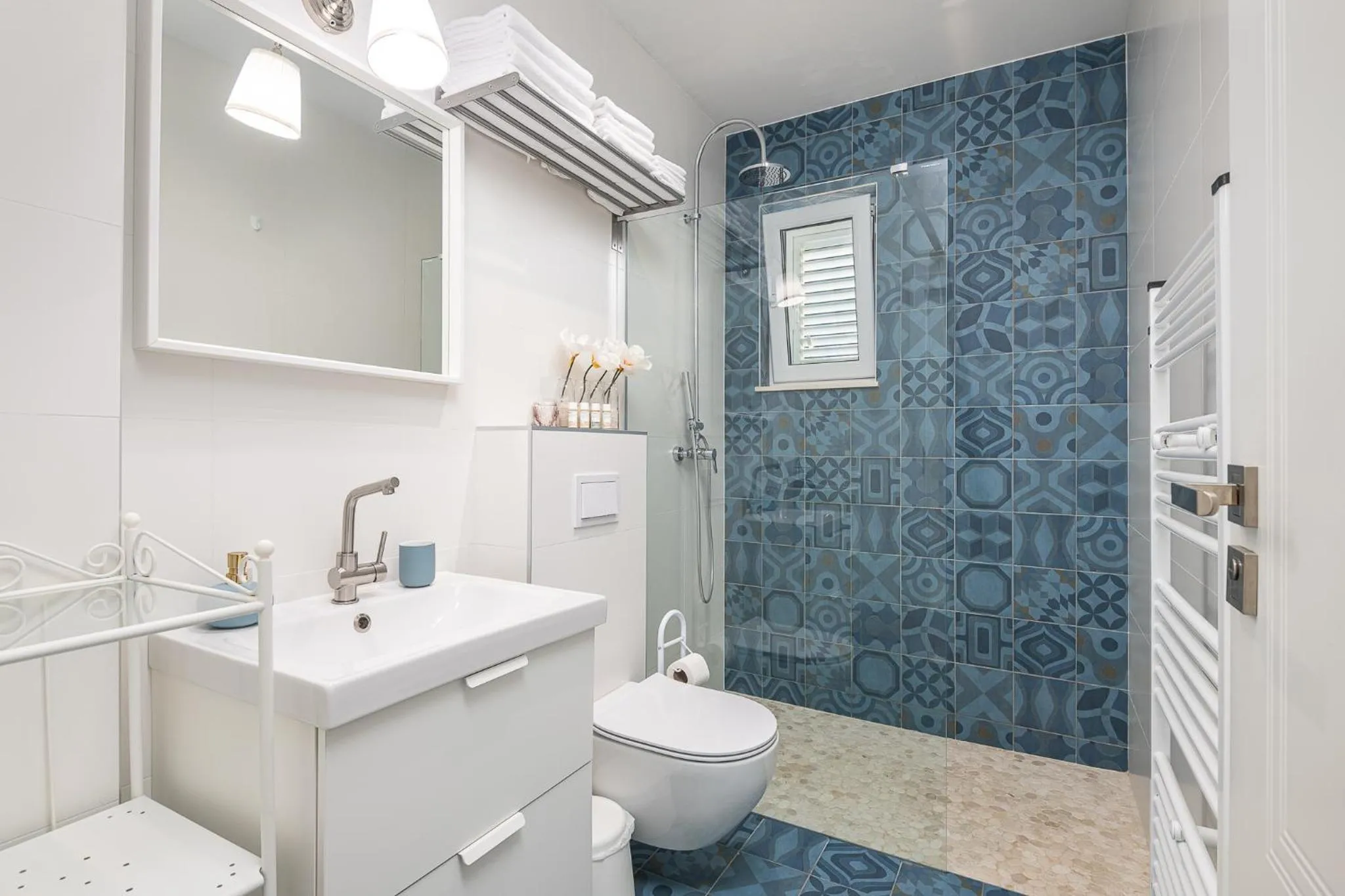 Shower in Apartments Villa Maria