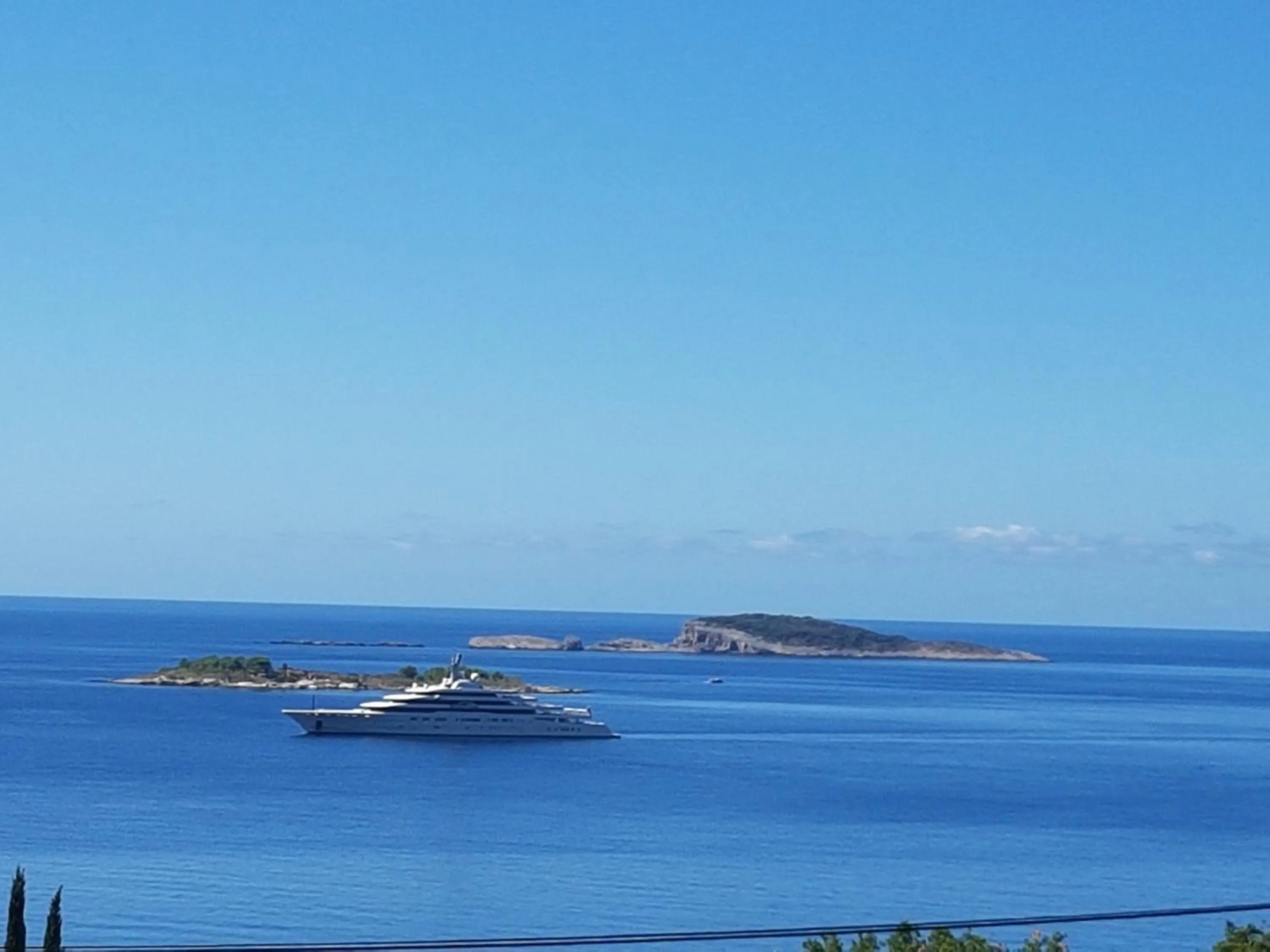 Sea view in Apartments Villa Maria