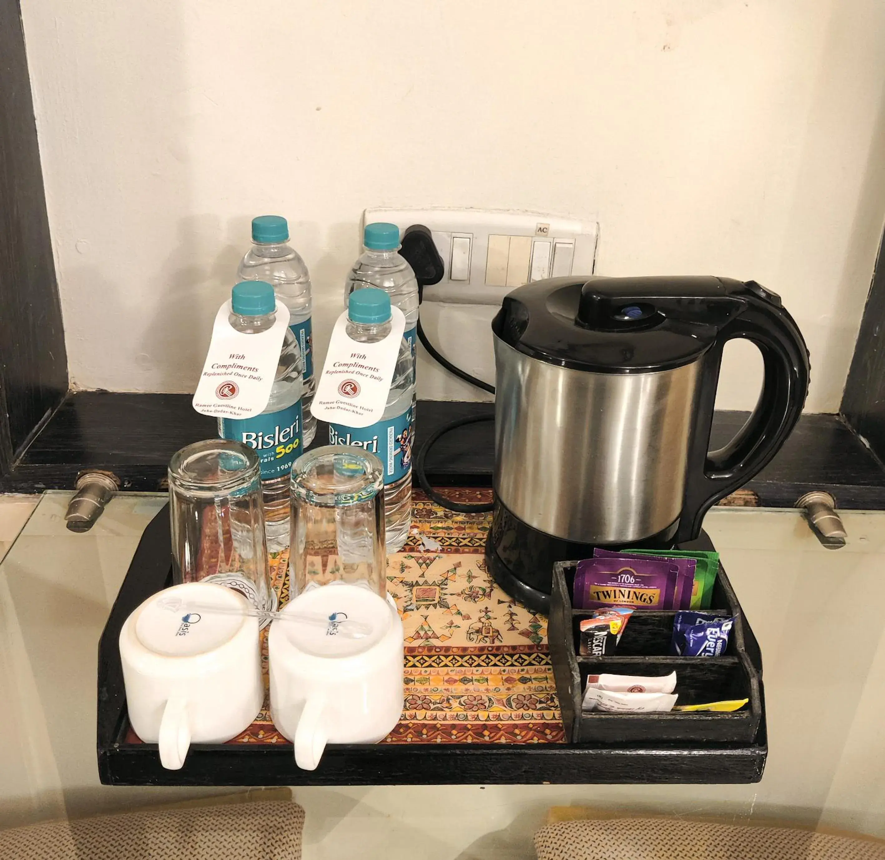 Coffee/tea facilities in Ramee Guestline Hotel Khar Coffee/tea facilities in Ramee Guestline Hotel Khar