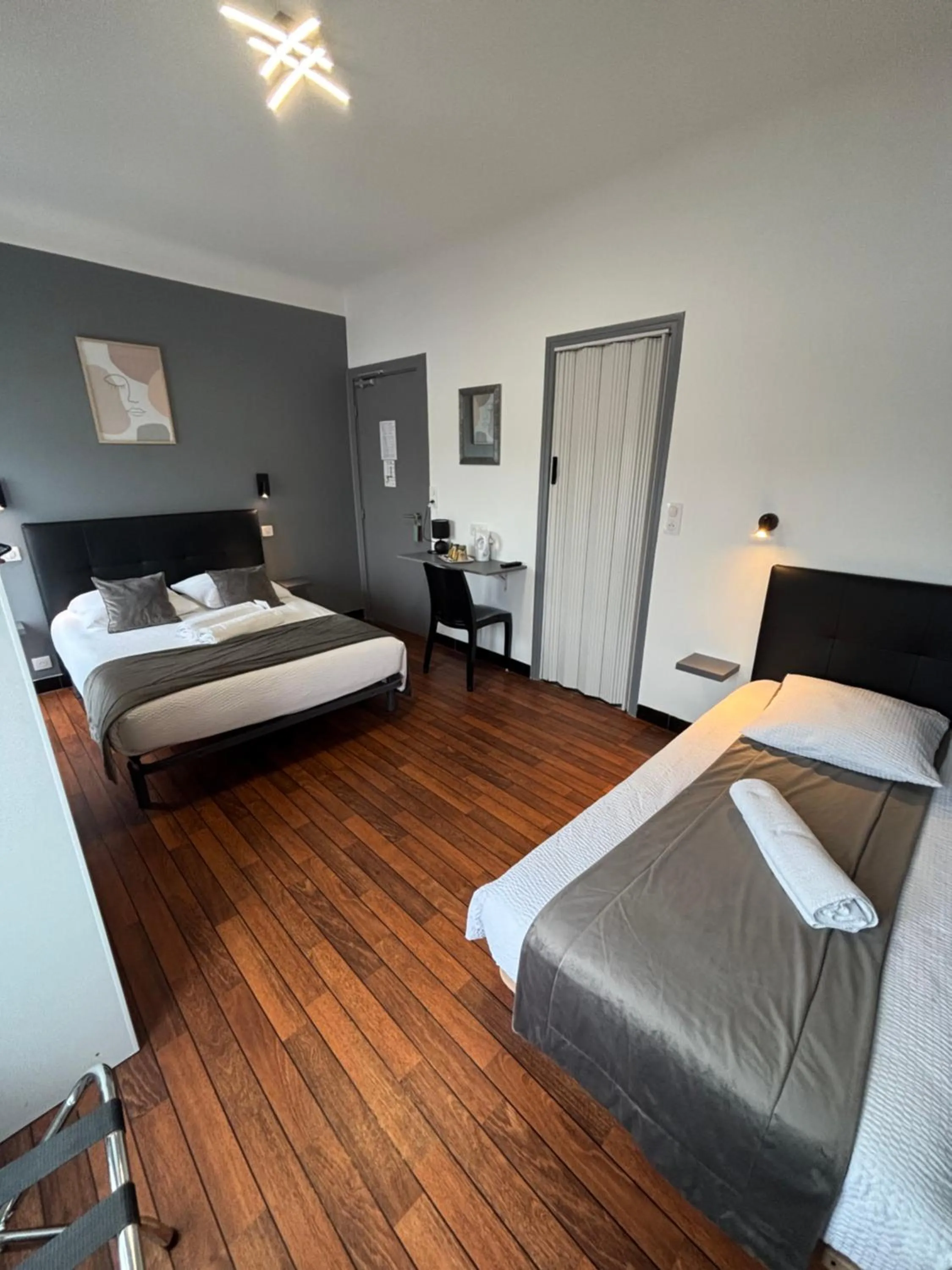 Bed in Crystal Hotel