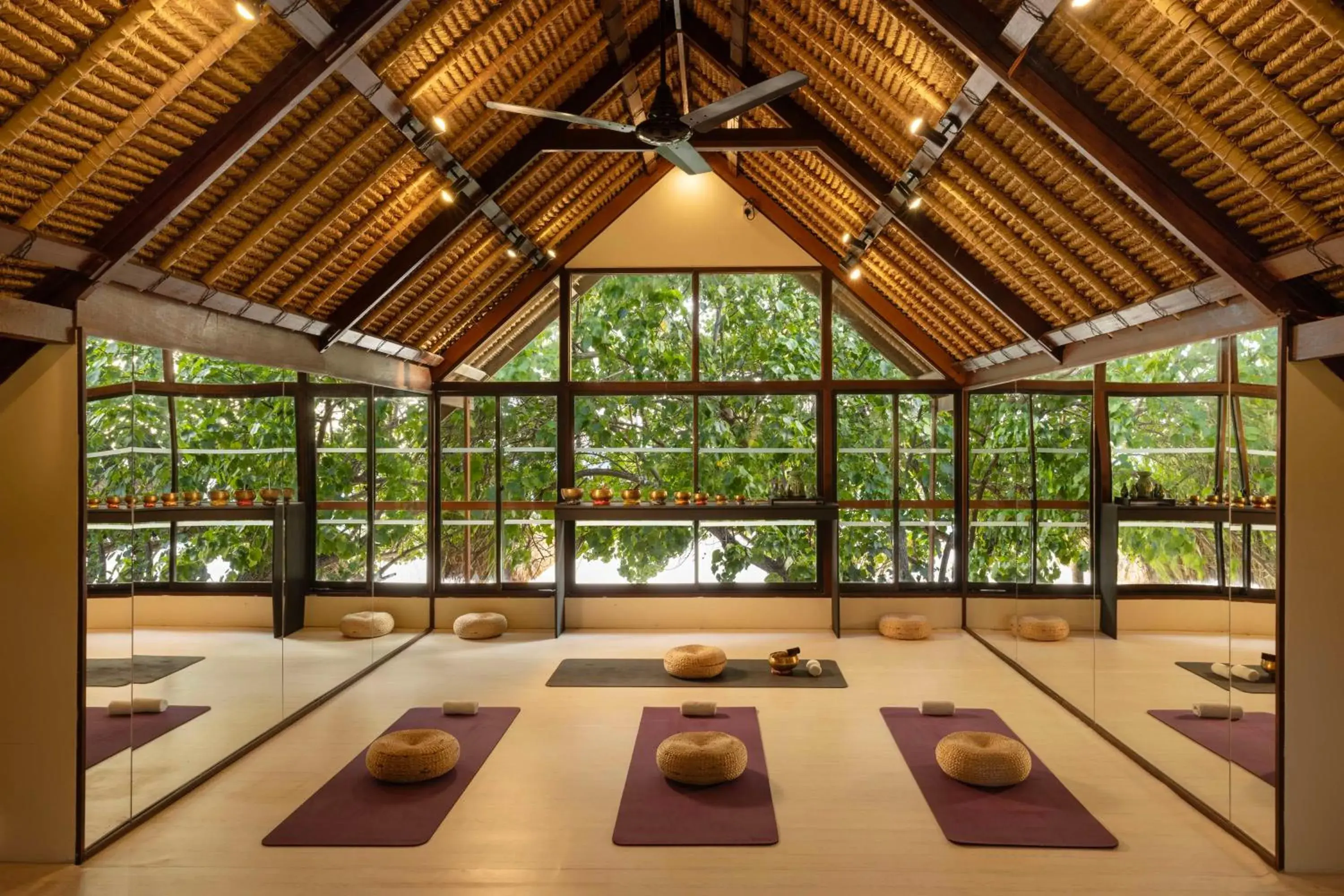 Fitness centre/facilities in Banyan Tree Vabbinfaru Fitness centre/facilities in Banyan Tree Vabbinfaru