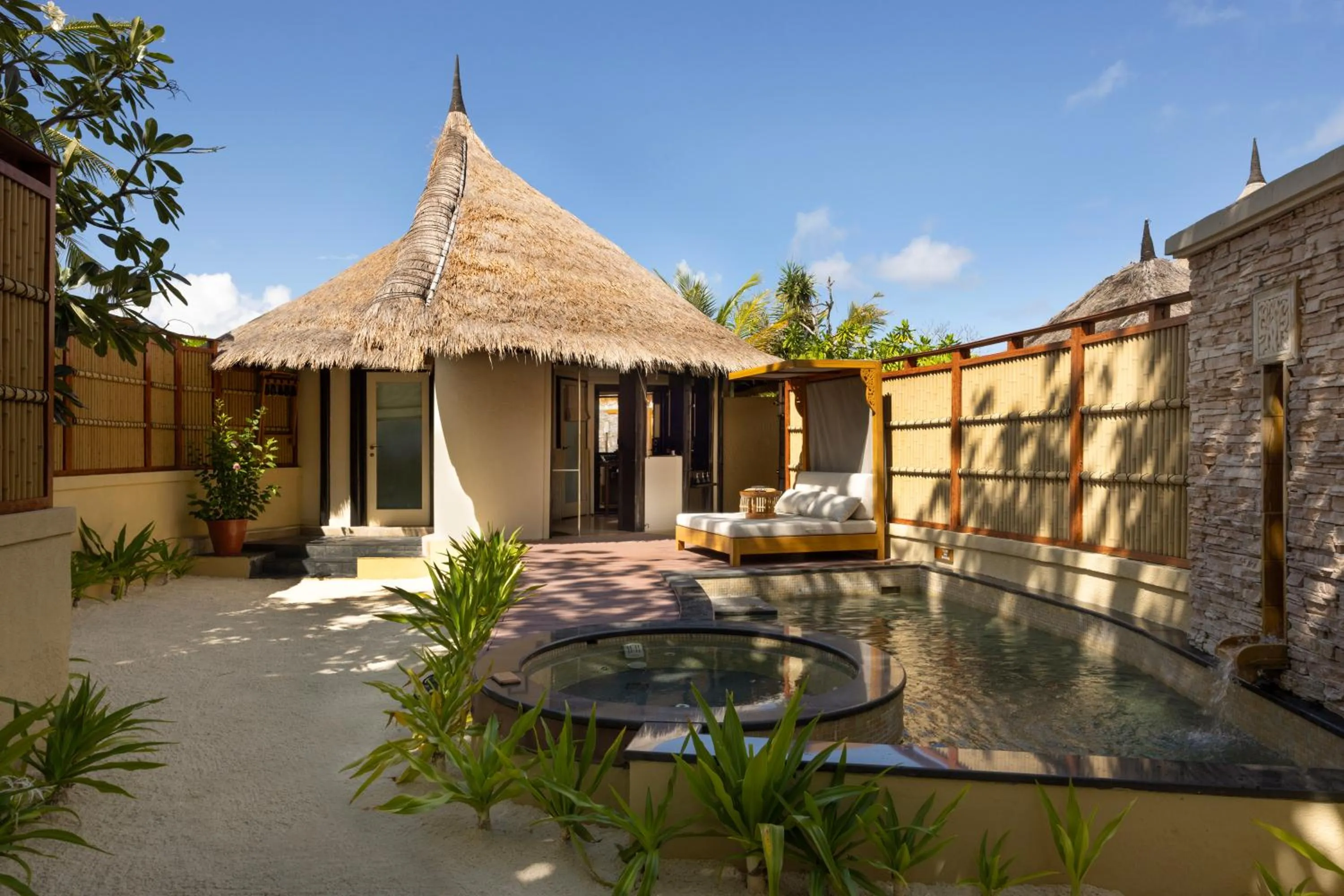 Garden view in Banyan Tree Vabbinfaru