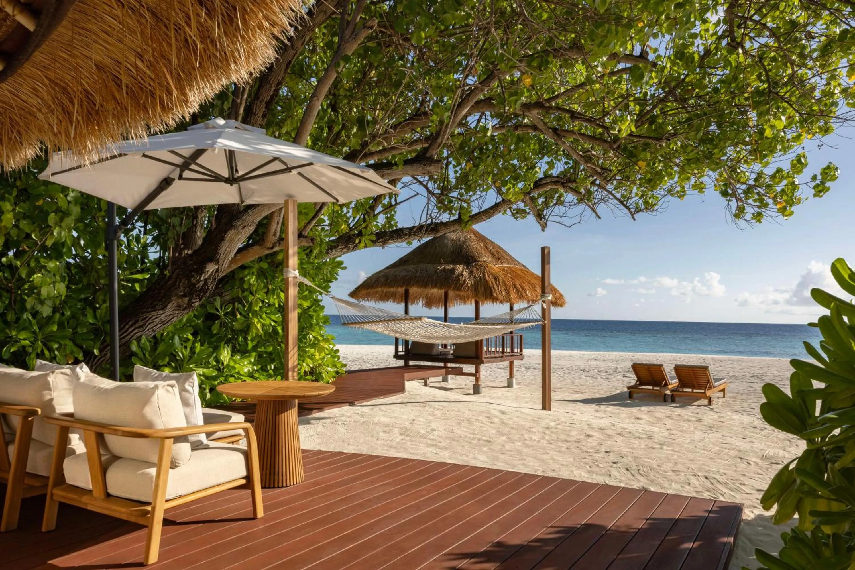 Patio in Banyan Tree Vabbinfaru