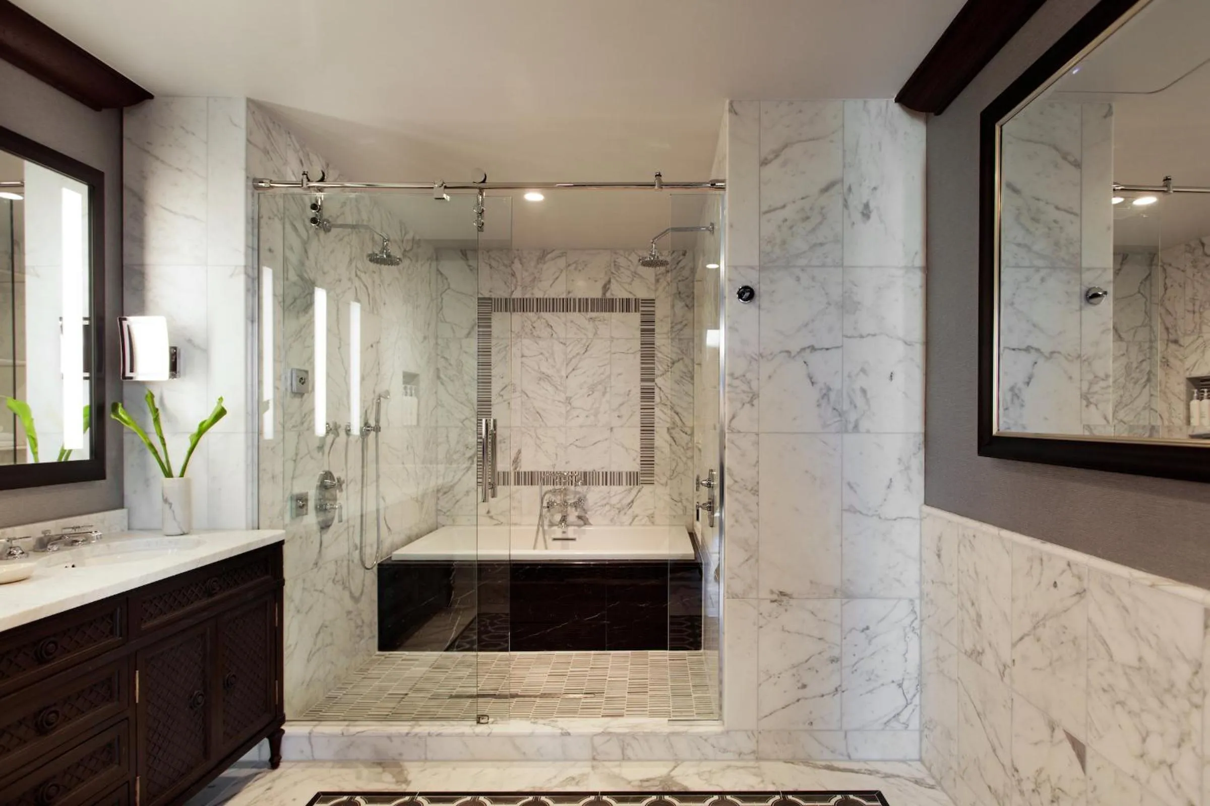 Bathroom in Kimpton Tryon Park Hotel by IHG