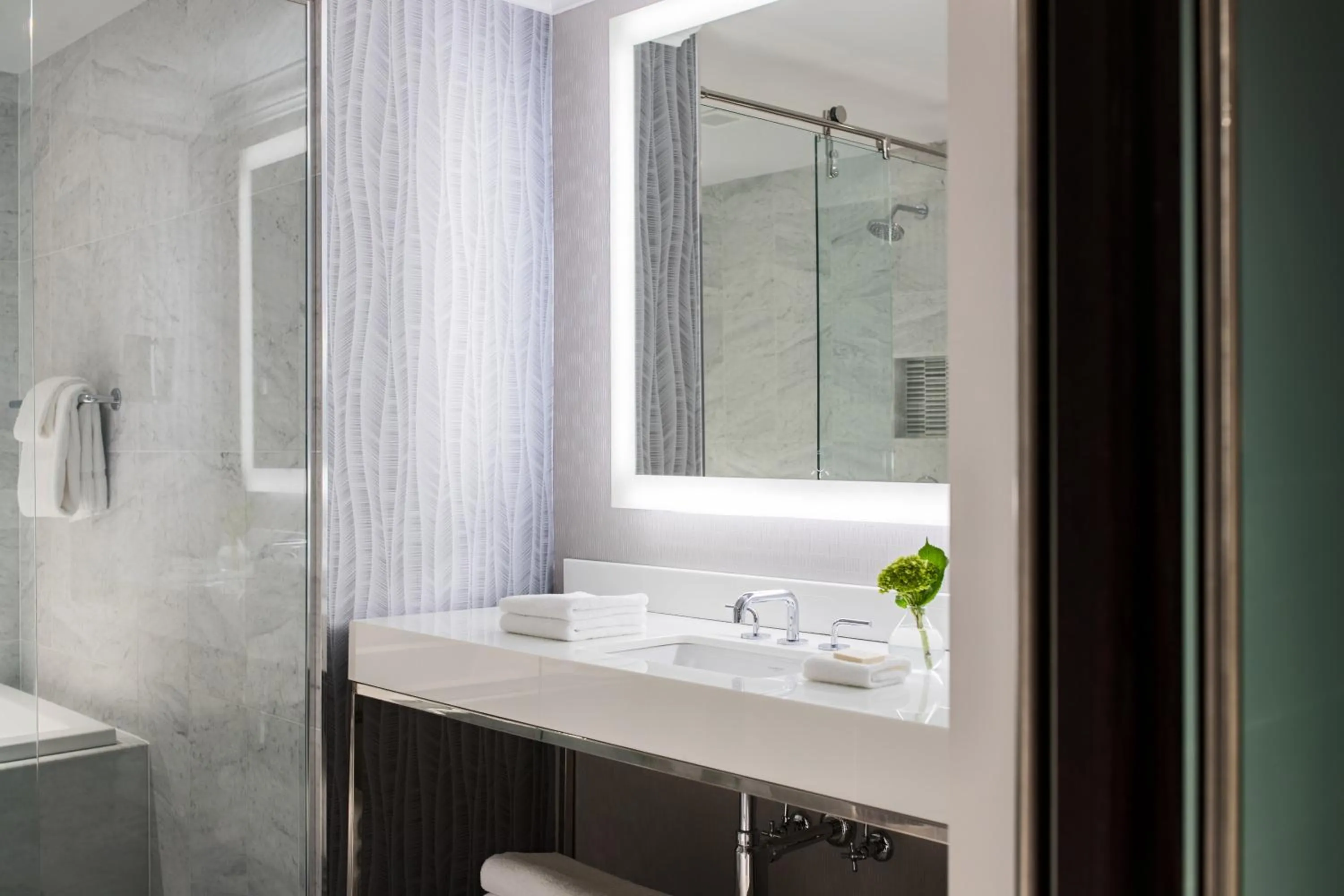 Bathroom in Kimpton Tryon Park Hotel by IHG
