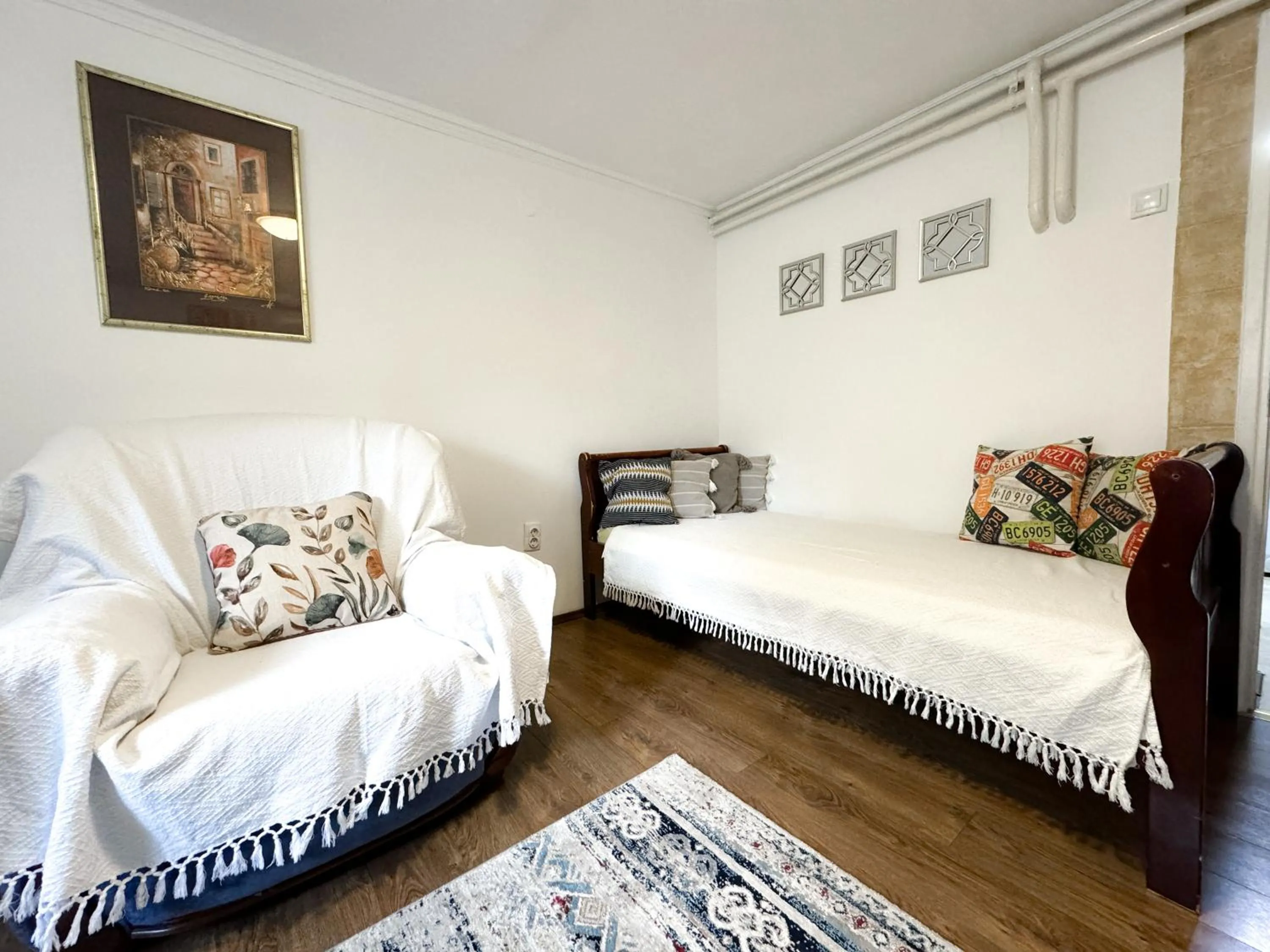Bed in Meda Apartment