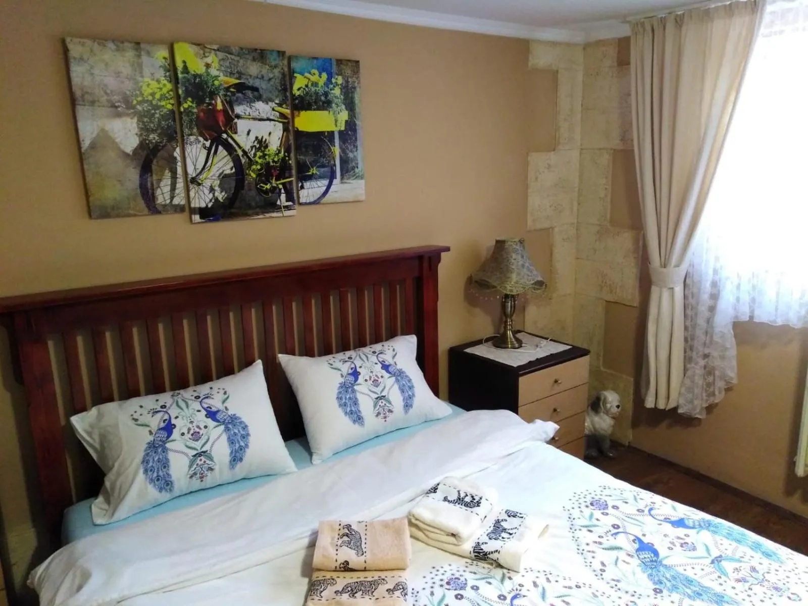Bed in Meda Apartment