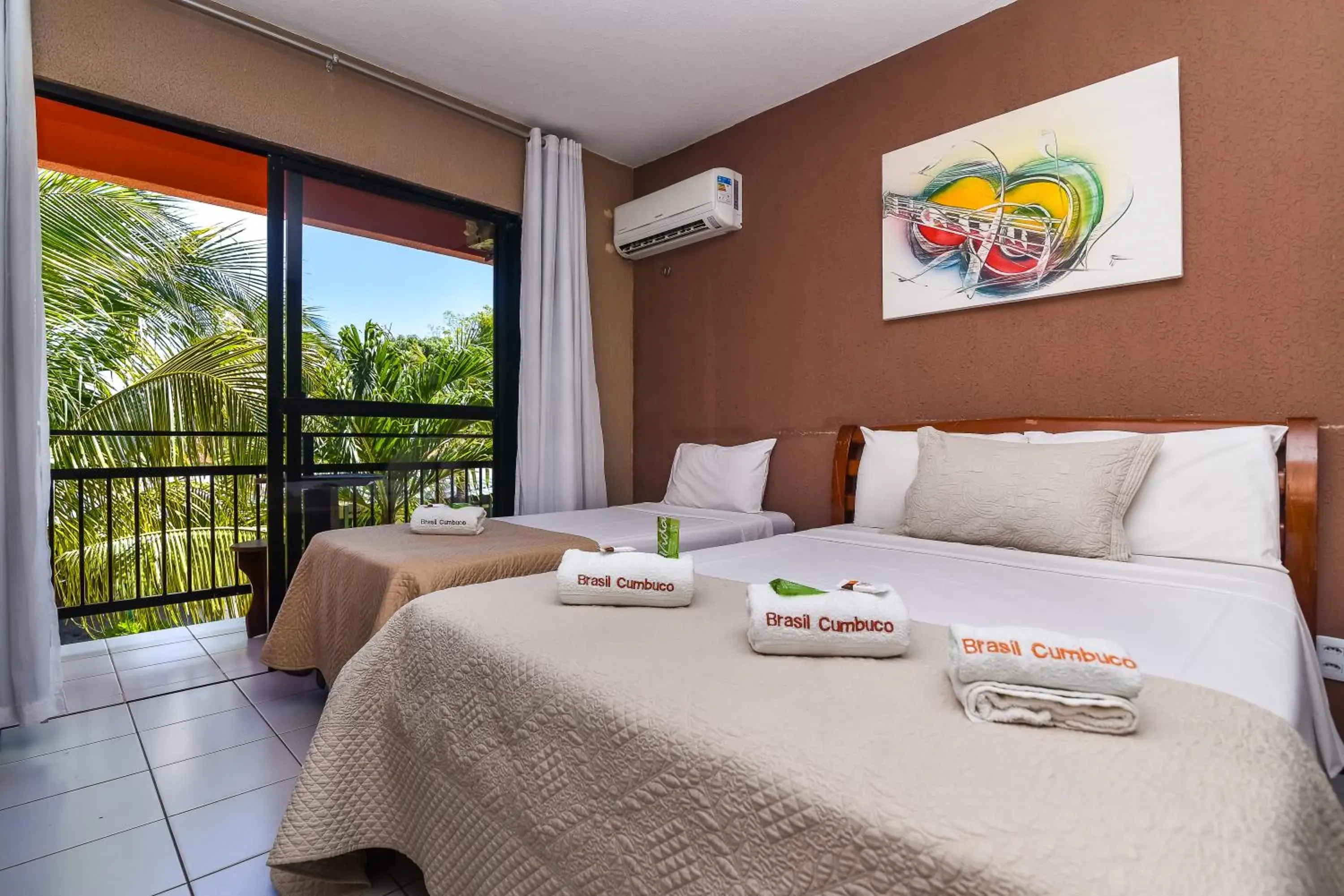 Triple Room in Pousada Brasil Cumbuco Triple Room in Pousada Brasil Cumbuco