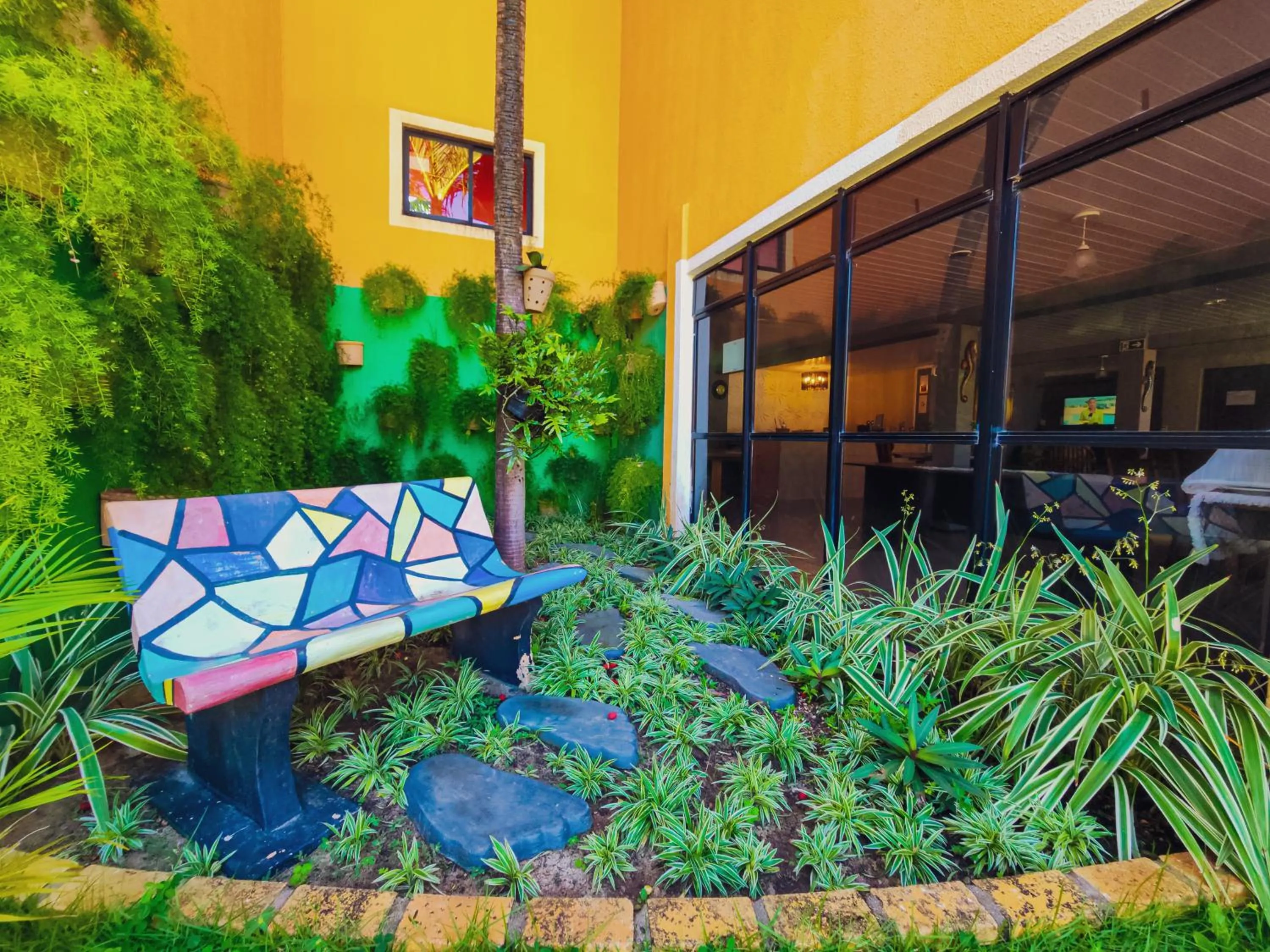 Patio in Pousada Brasil Cumbuco