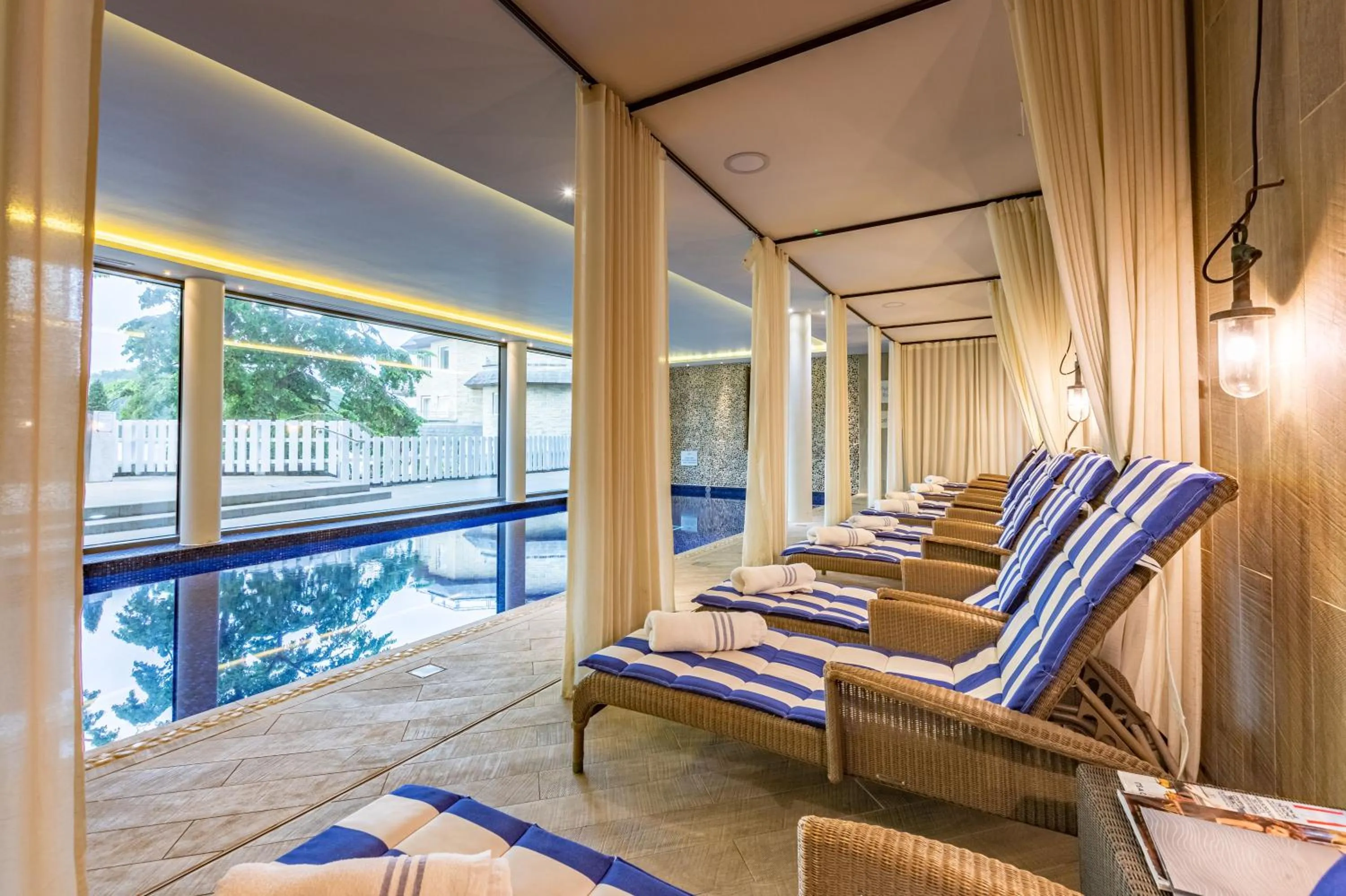 Swimming pool in Harbour Hotel & Spa Salcombe