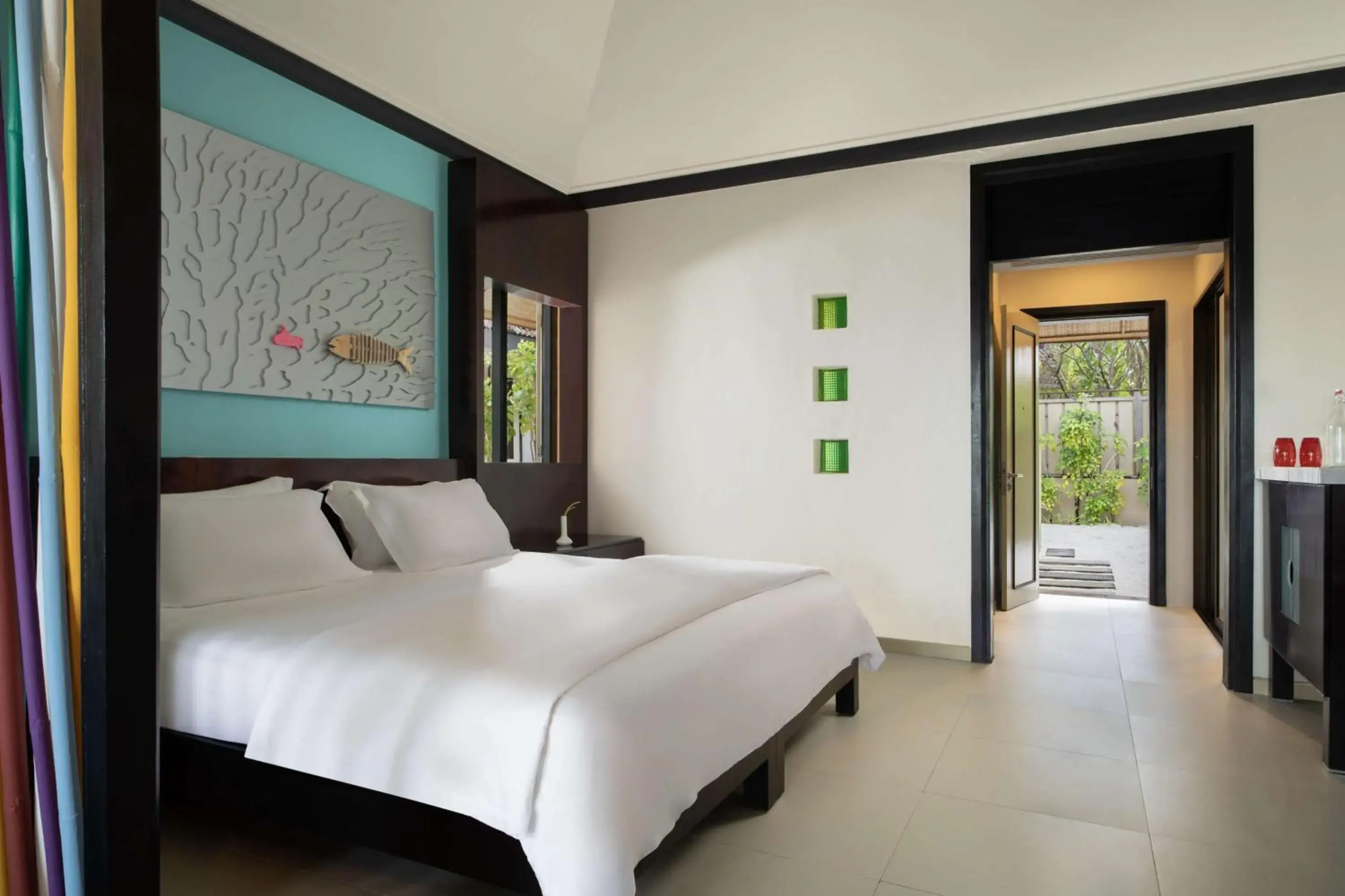 Bedroom, Bed in Dhawa Ihuru, part of Banyan Group Bedroom, Bed in Dhawa Ihuru, part of Banyan Group