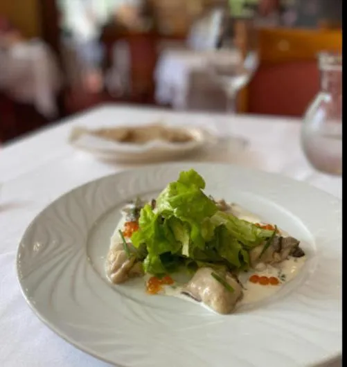 Restaurant/places to eat in La Villa Bois Joli HOTEL RESTAURANT