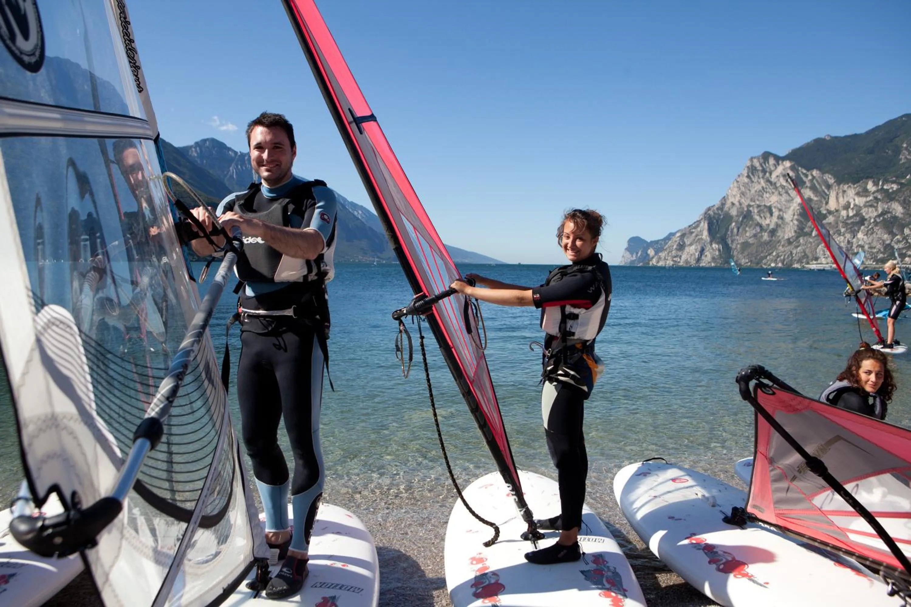 People in Hotel Lido Blu - Surf & Bike