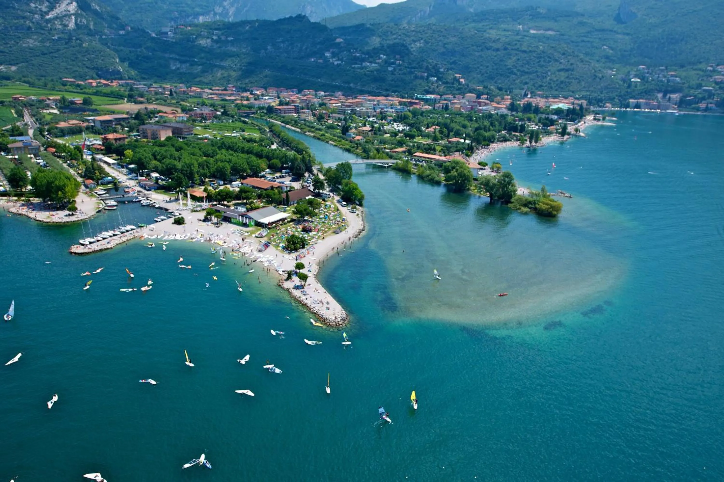 Bird's eye view in Hotel Lido Blu - Surf & Bike