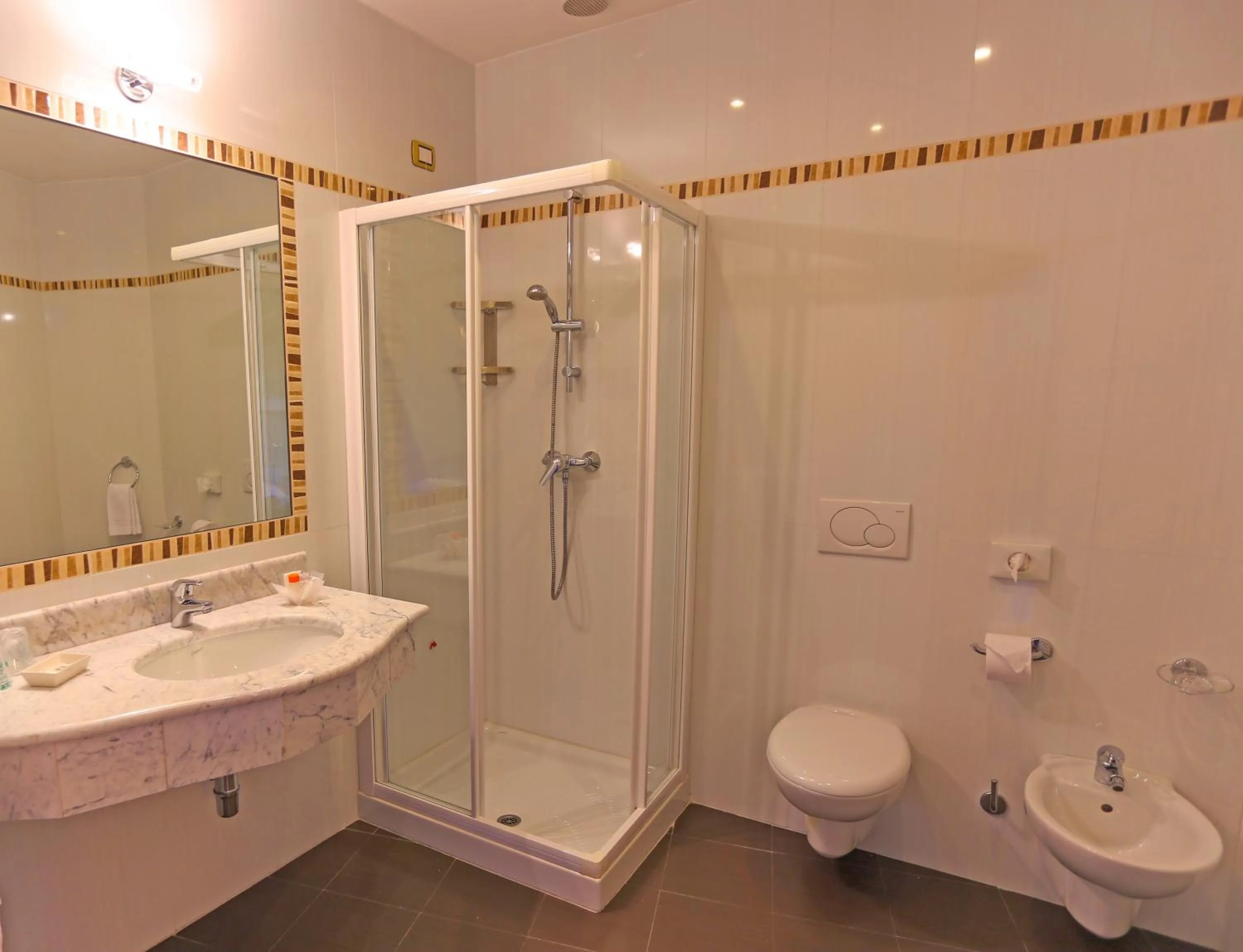 Bathroom in Hotel Lido Blu - Surf & Bike