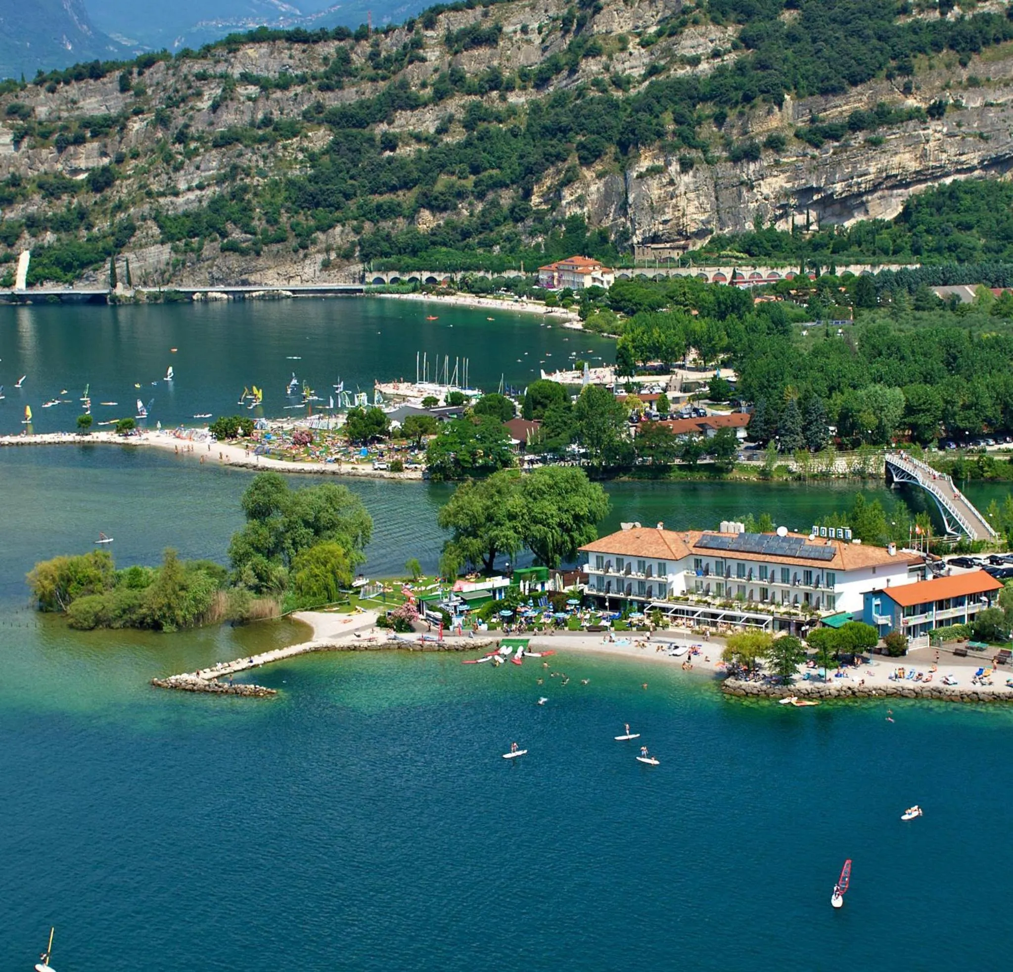 Bird's eye view in Hotel Lido Blu - Surf & Bike