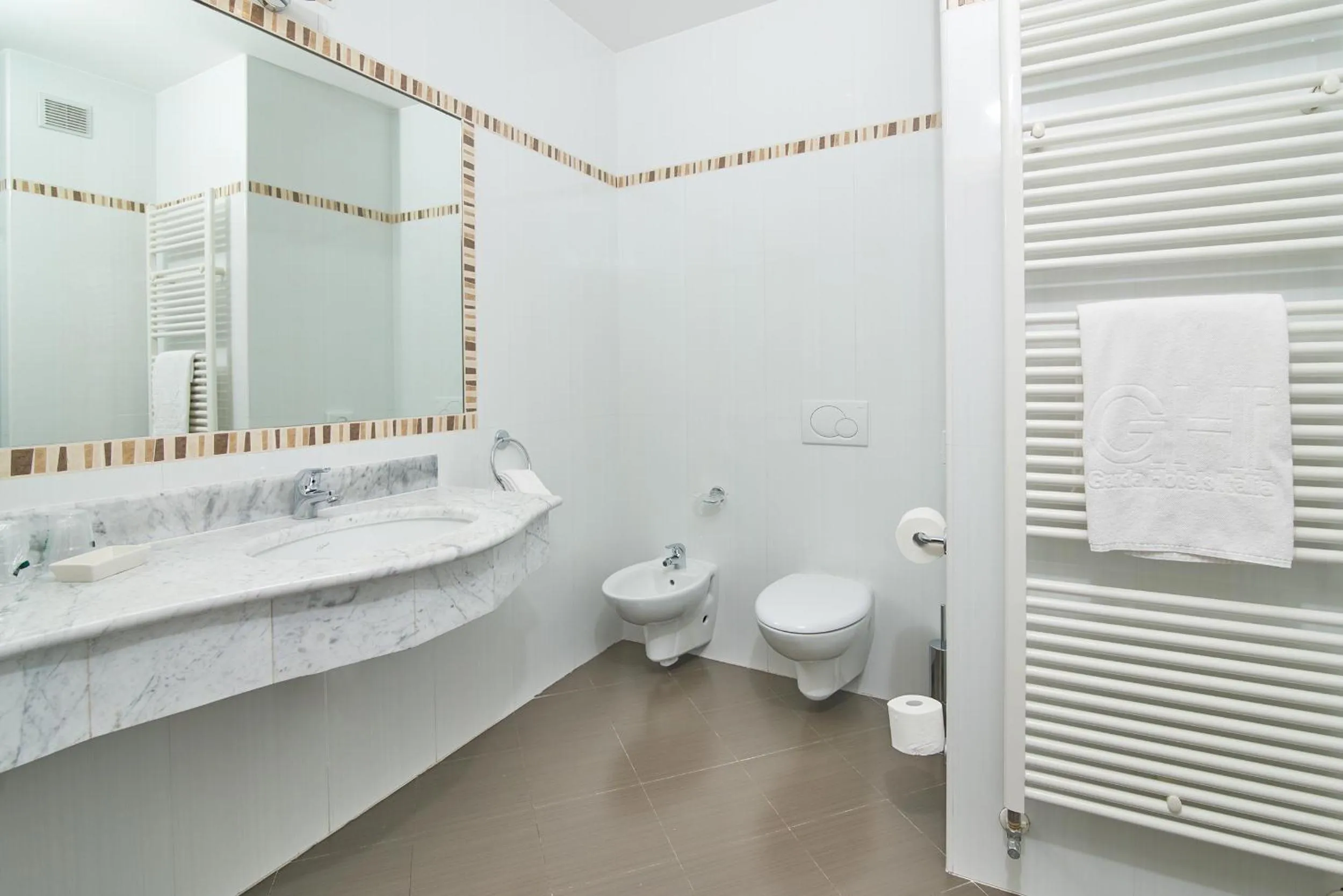 Bathroom in Hotel Lido Blu - Surf & Bike