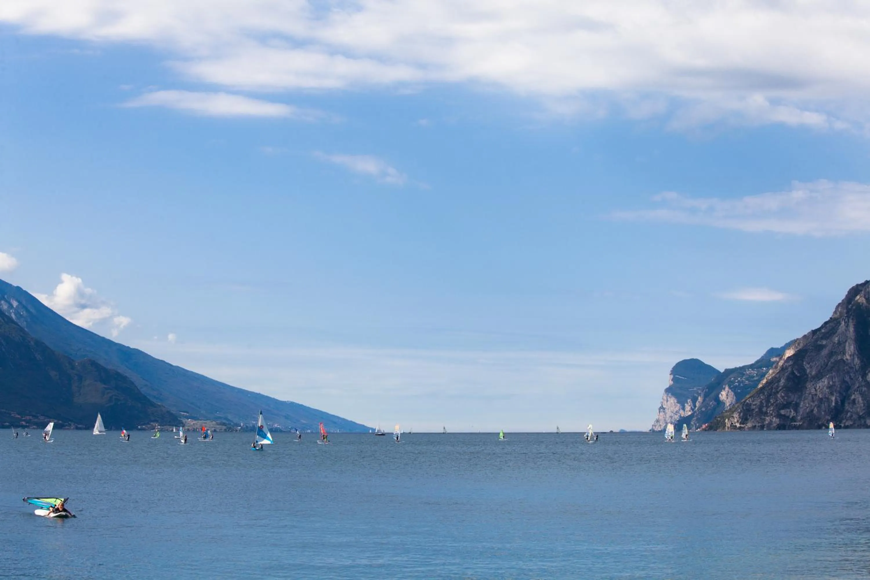 Lake view in Hotel Lido Blu - Surf & Bike