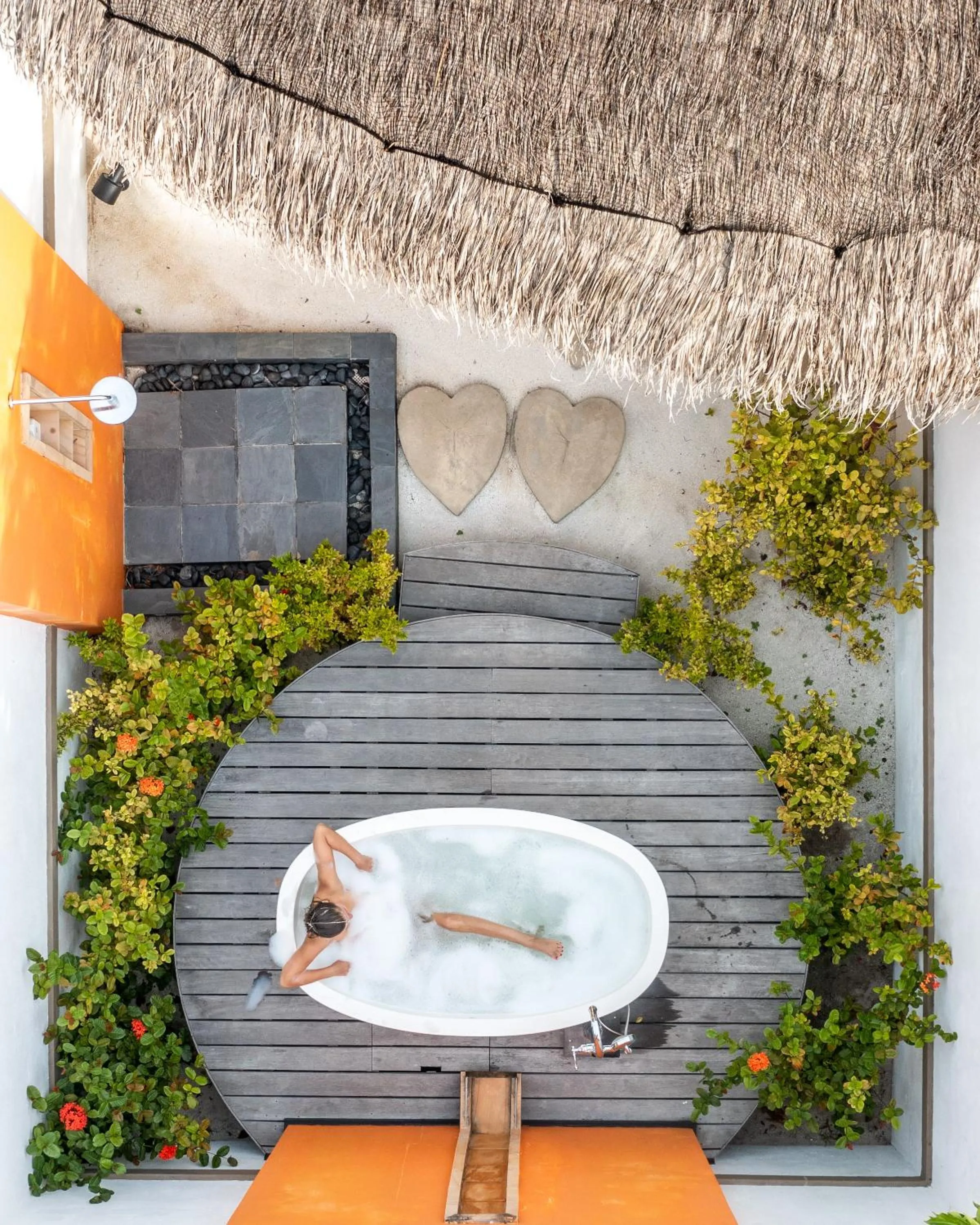 Bath in Angsana Velavaru - Enjoy 20 percent off Return Seaplane for Two guests on stays of 4 nights or more between 1 March to 23 December 2026