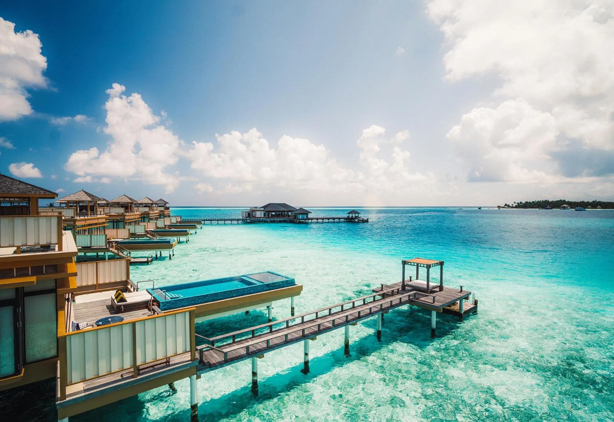 Bird's eye view in Angsana Velavaru - Enjoy 20 percent off Return Seaplane for Two guests on stays of 4 nights or more between 1 March to 23 December 2026
