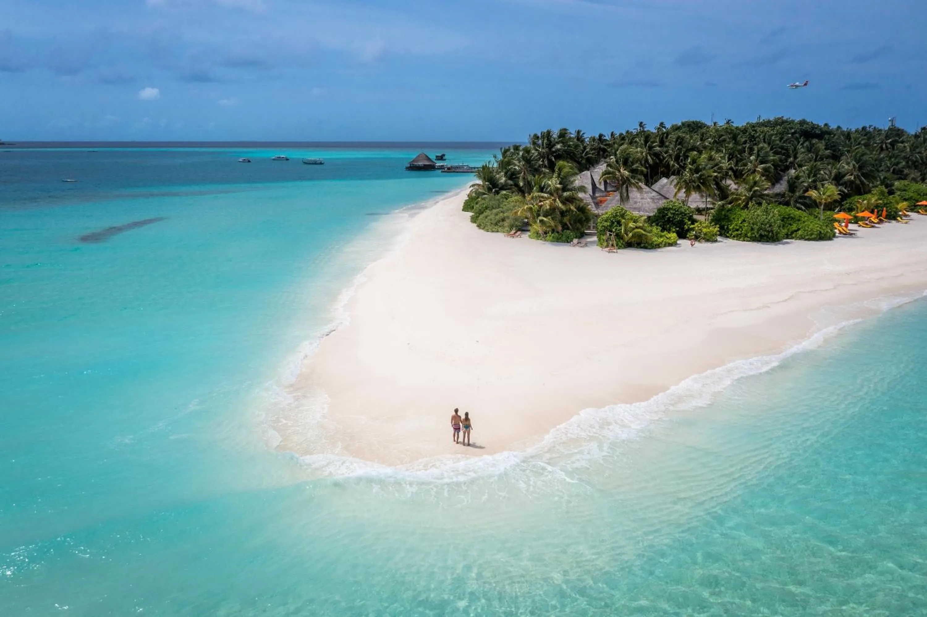 Bird's eye view in Angsana Velavaru - Enjoy 20 percent off Return Seaplane for Two guests on stays of 4 nights or more between 1 March to 23 December 2026