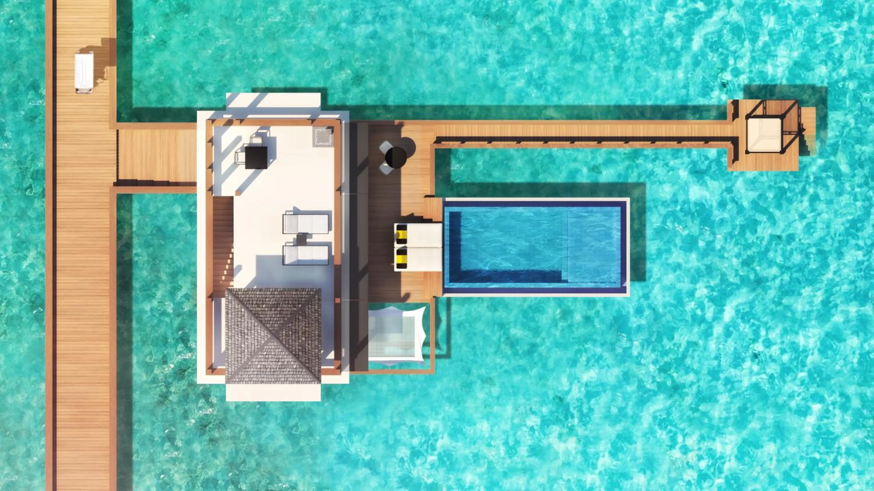 Bird's eye view in Angsana Velavaru - Enjoy 20 percent off Return Seaplane for Two guests on stays of 4 nights or more between 1 March to 23 December 2026