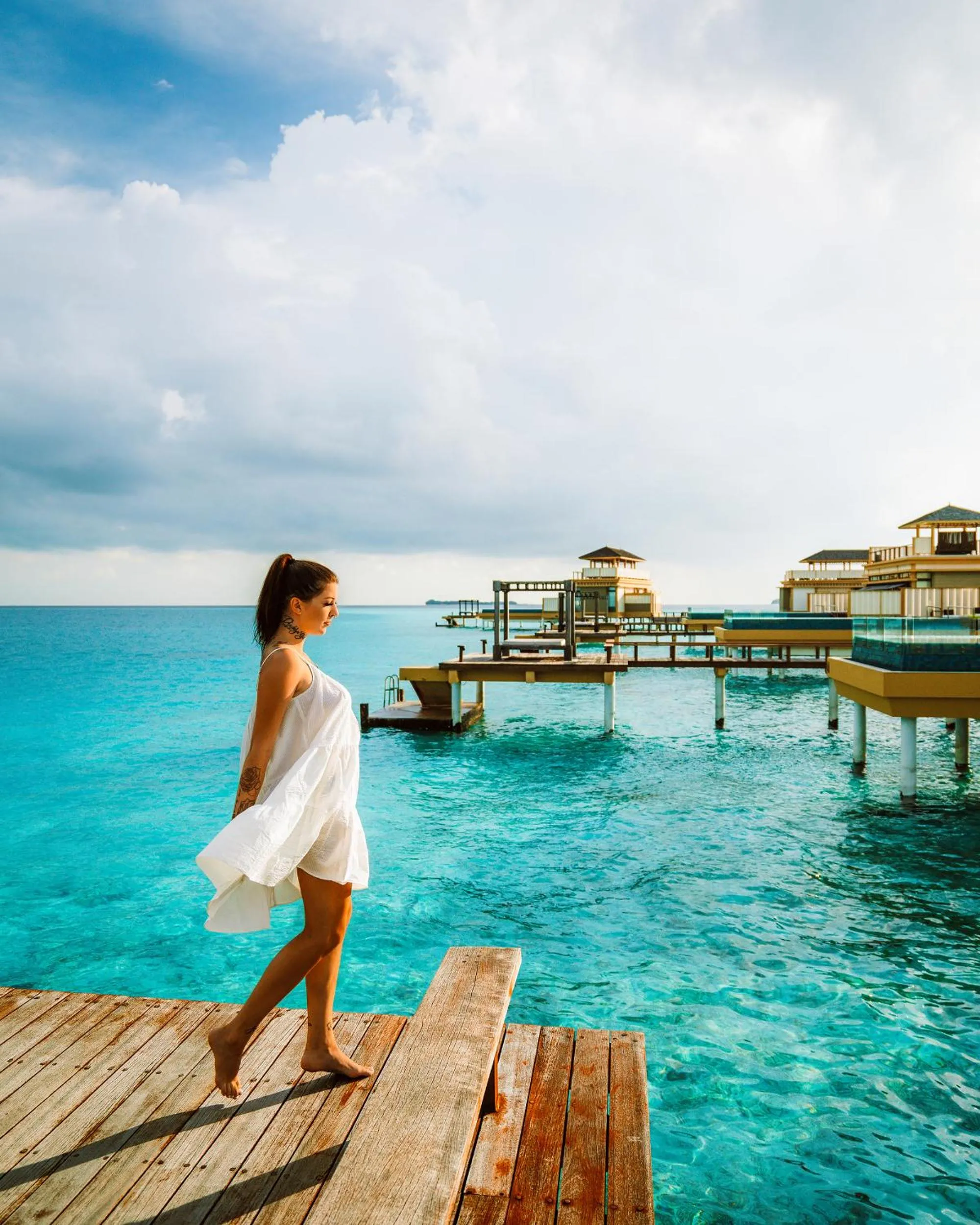 Sunset in Angsana Velavaru - Enjoy 20 percent off Return Seaplane for Two guests on stays of 4 nights or more between 1 March to 23 December 2026
