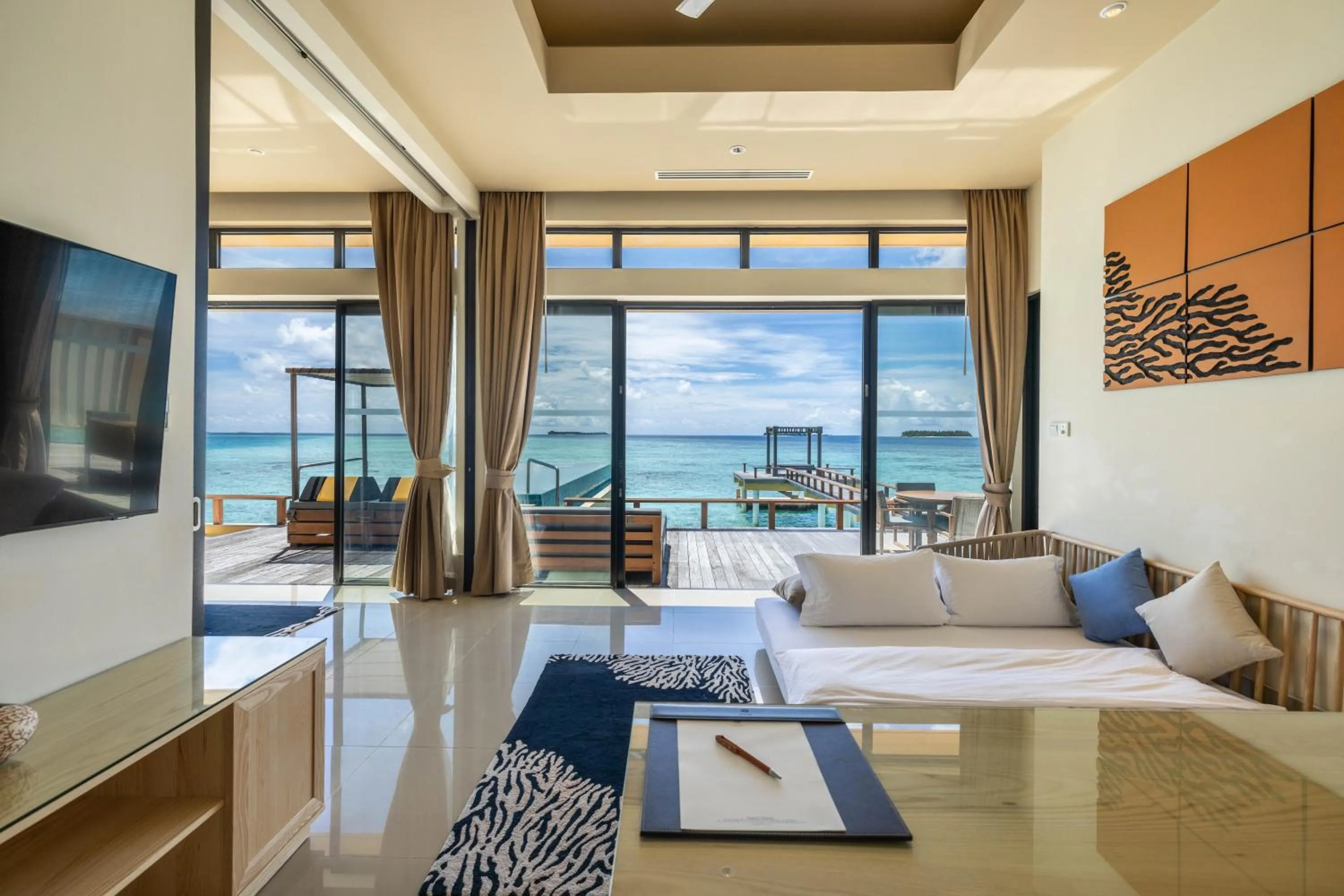 Bedroom in Angsana Velavaru - Enjoy 20 percent off Return Seaplane for Two guests on stays of 4 nights or more between 1 March to 23 December 2026