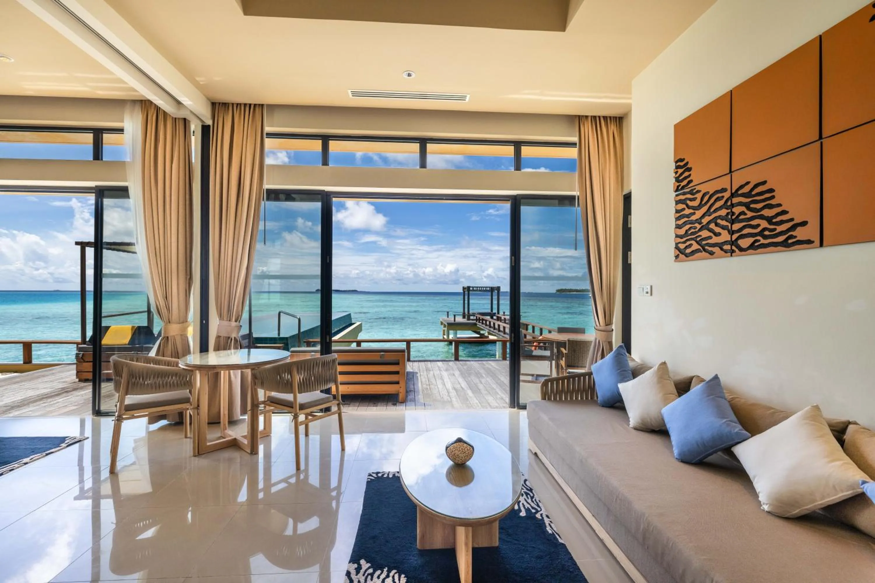 Bedroom in Angsana Velavaru - Enjoy 20 percent off Return Seaplane for Two guests on stays of 4 nights or more between 1 March to 23 December 2026