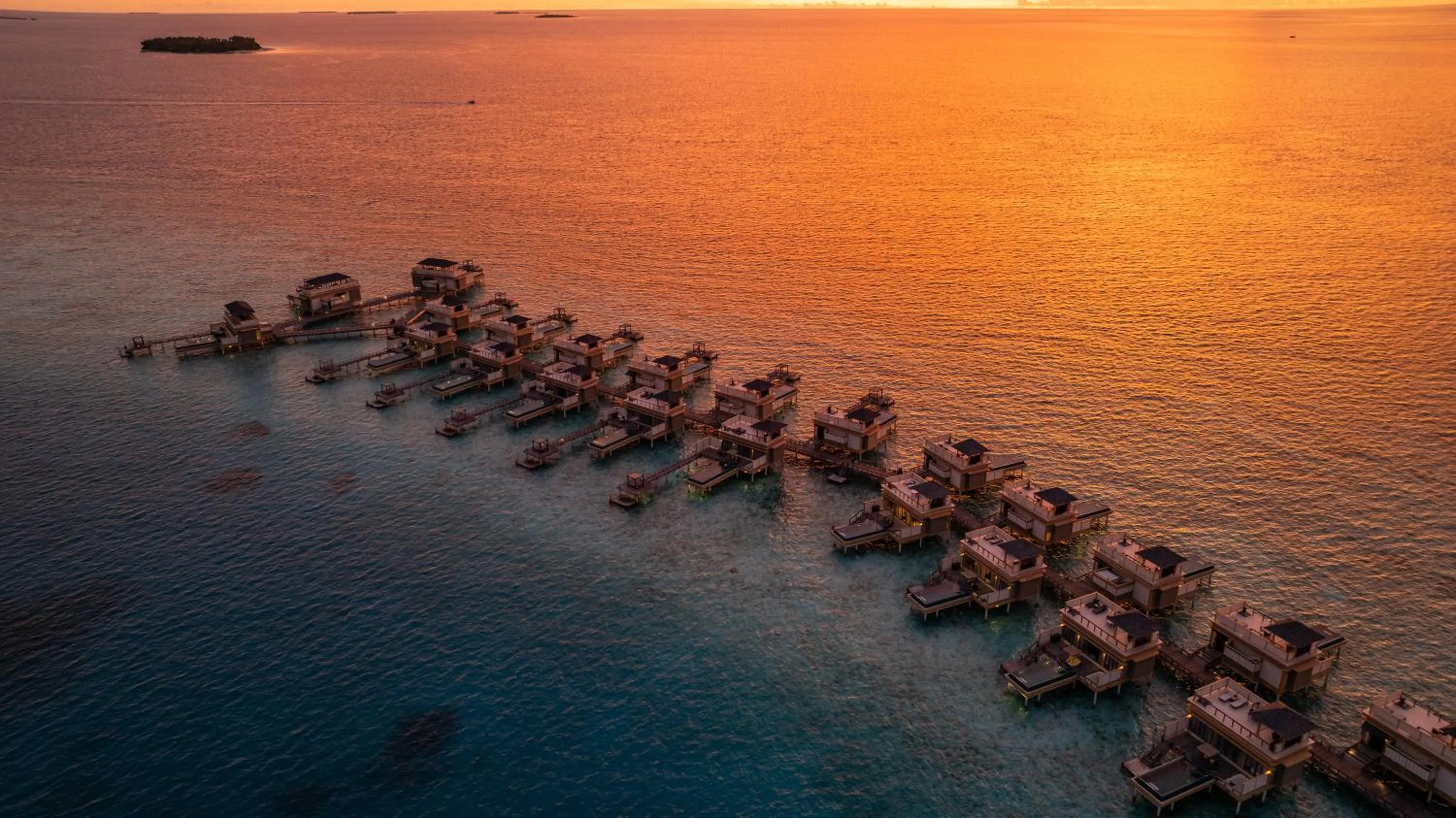 Bird's eye view in Angsana Velavaru - Enjoy 20 percent off Return Seaplane for Two guests on stays of 4 nights or more between 1 March to 23 December 2026