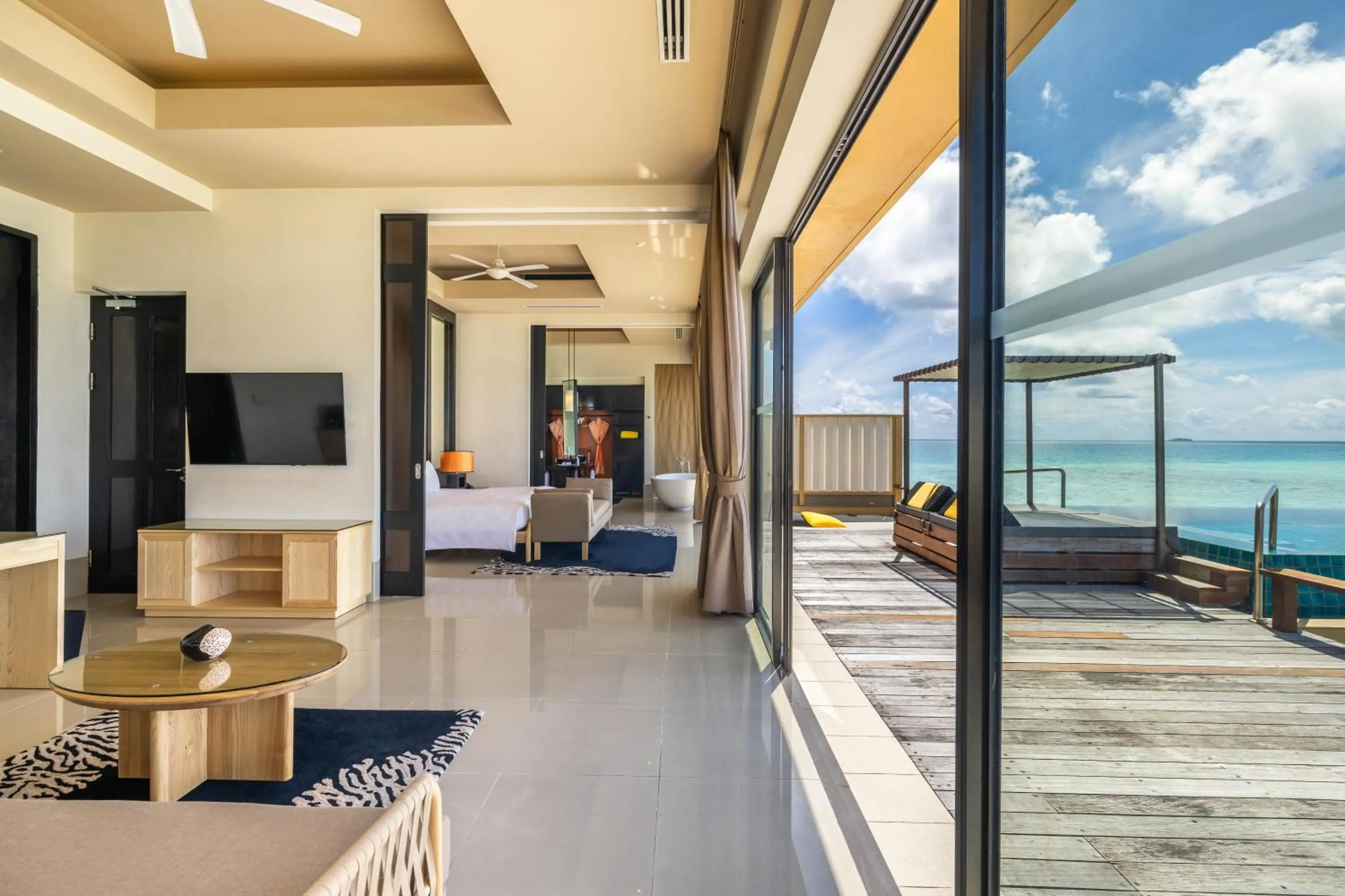 Bedroom in Angsana Velavaru - Enjoy 20 percent off Return Seaplane for Two guests on stays of 4 nights or more between 1 March to 23 December 2026