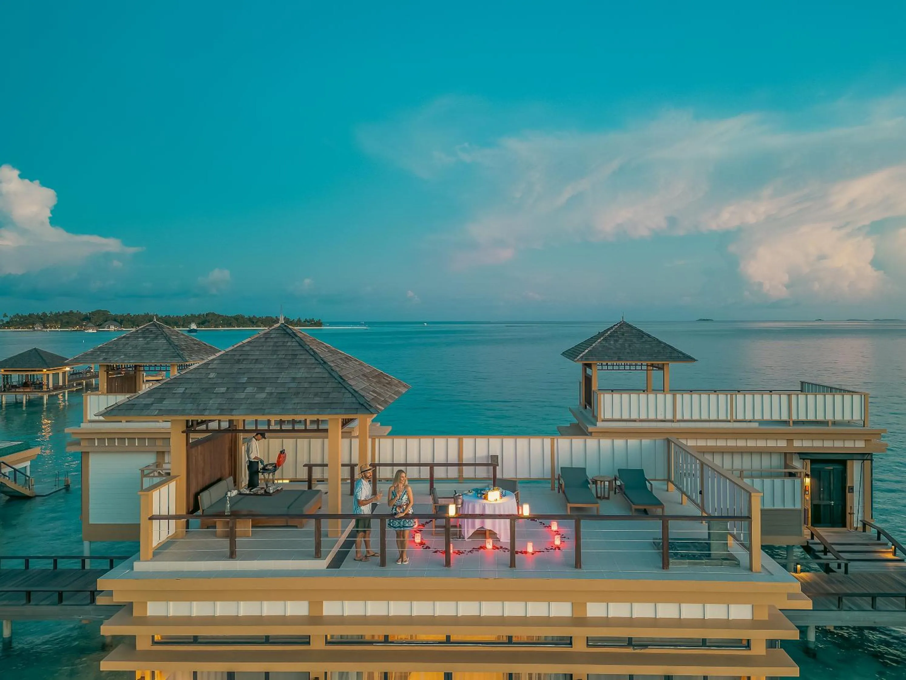 Dinner in Angsana Velavaru - Enjoy 20 percent off Return Seaplane for Two guests on stays of 4 nights or more between 1 March to 23 December 2026